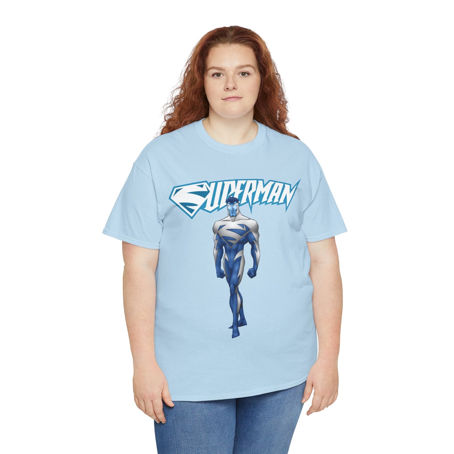 Superman T-Shirt - Clark Kent - Man of Steel - DC Comics - Electric Superman 1990s Storyline