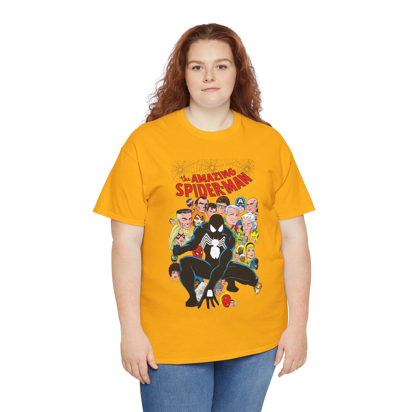 Amazing Spider-Man T-Shirt - Green Goblin, Kingpin, Hobgoblin, Electro, Black Cat, Mysterio, Doctor Octopus, Gwen Stacy - Marvel Comics