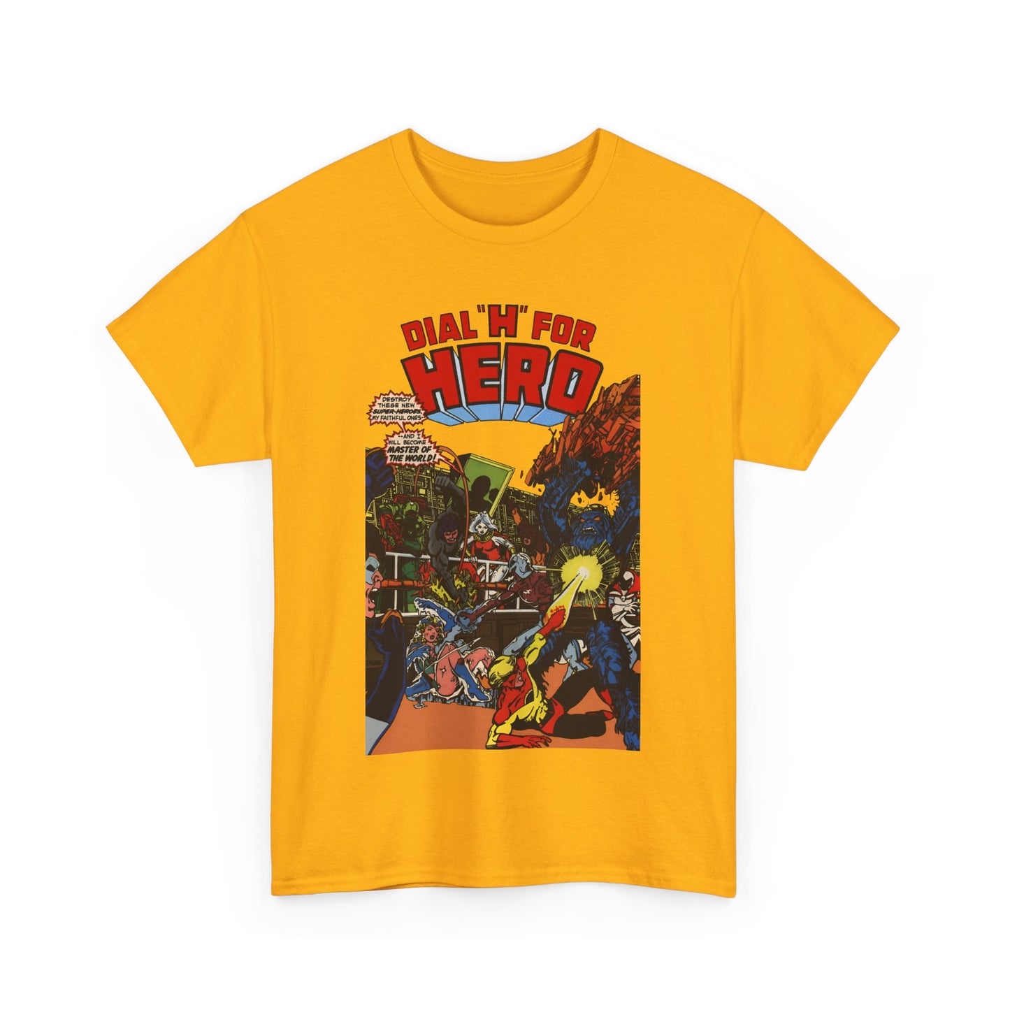 Dial "H" For Hero T-Shirt - George Perez Art - Chris King and Vicki Grant - Adventure Comics Series - DC Comics