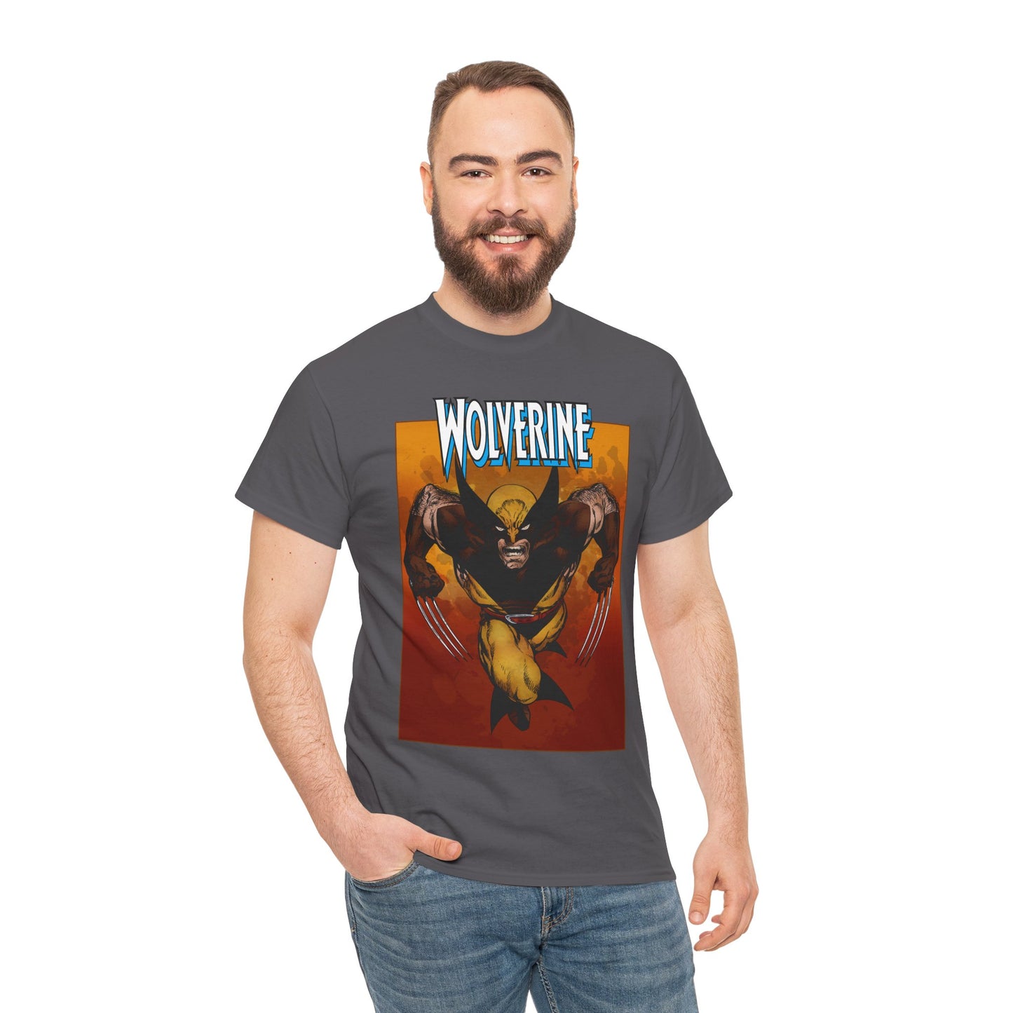 Wolverine T-Shirt - John Byrne Art - X-Men Member - Marvel Comics - Logan - Mutant Leader