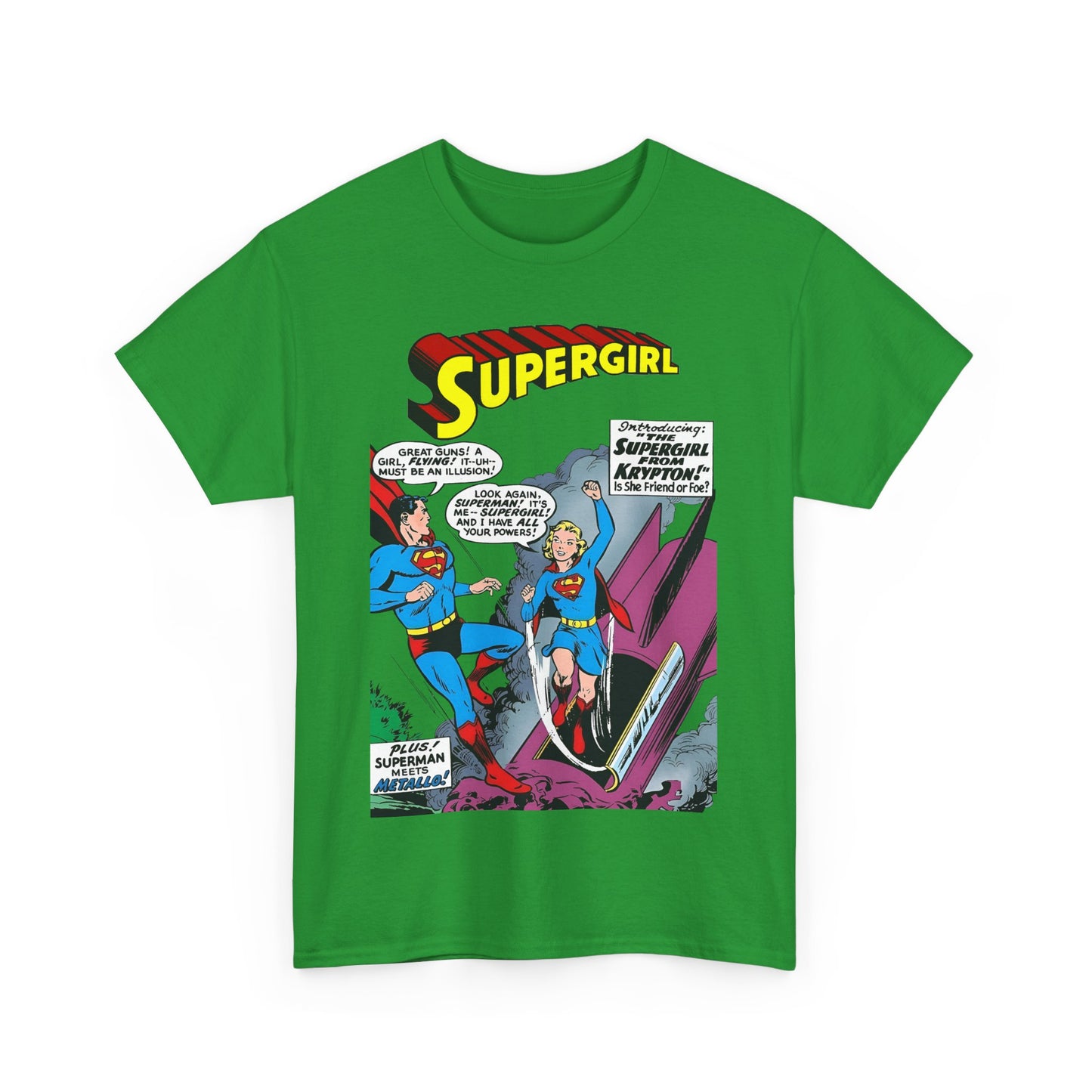Supergirl T-Shirt - Action Comics #252 - 1st Appearance of Supergirl Cover Art - Kara from Kandor - DC Comics