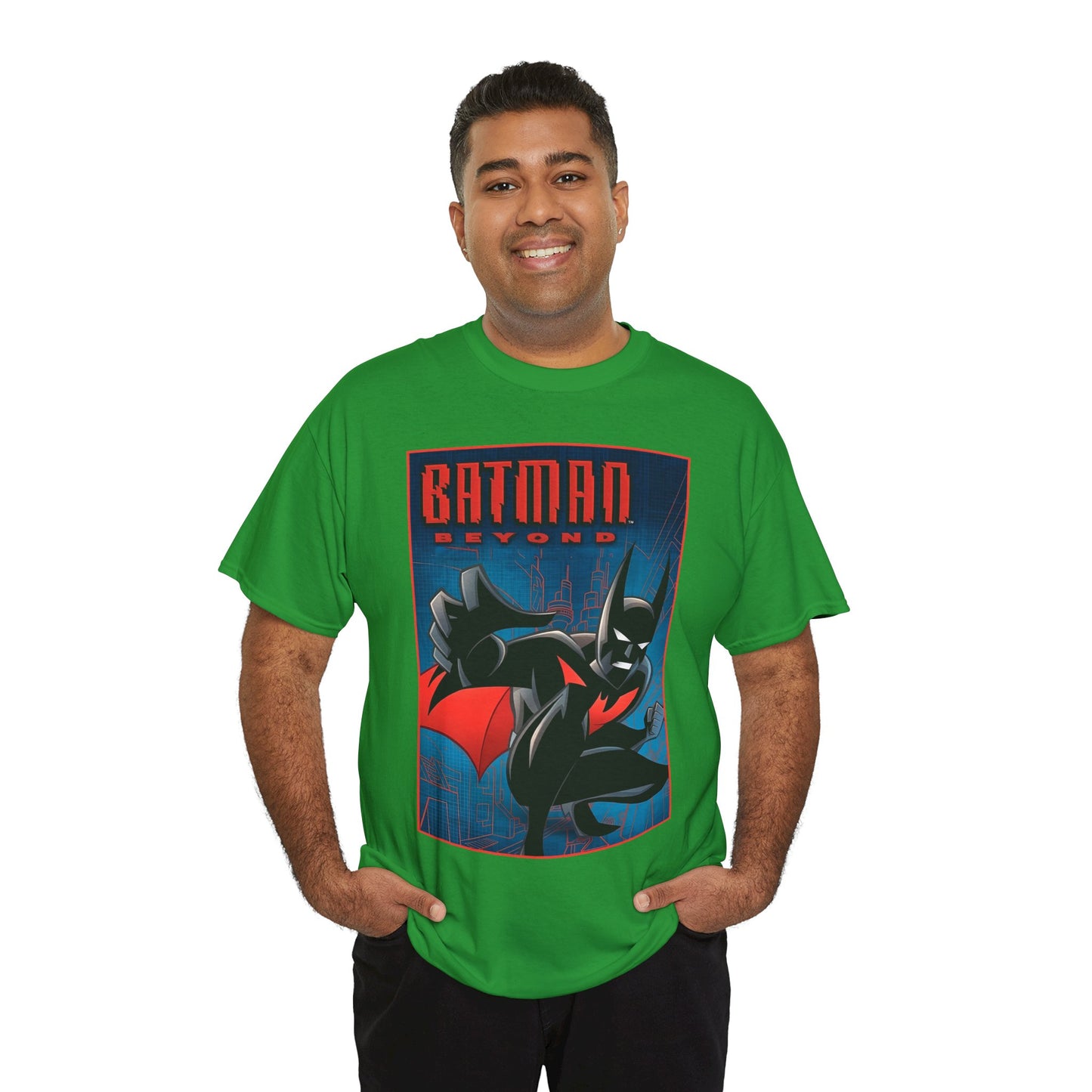 Batman Beyond T-Shirt - Terry McGinnis, Batman of the Future - DC Comics/WB Animation - Bruce Wayne as Mentor