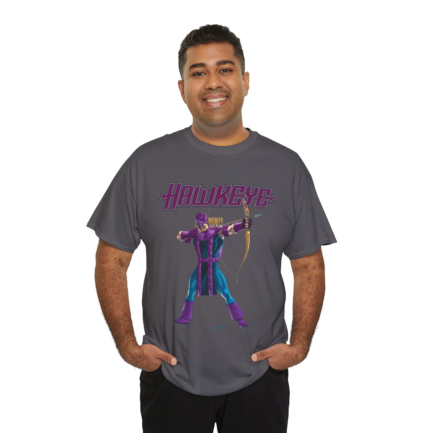 Hawkeye T-Shirt - George Perez Art - Avengers Member/Leader - Clint Barton - Popular Marvel Comics Character