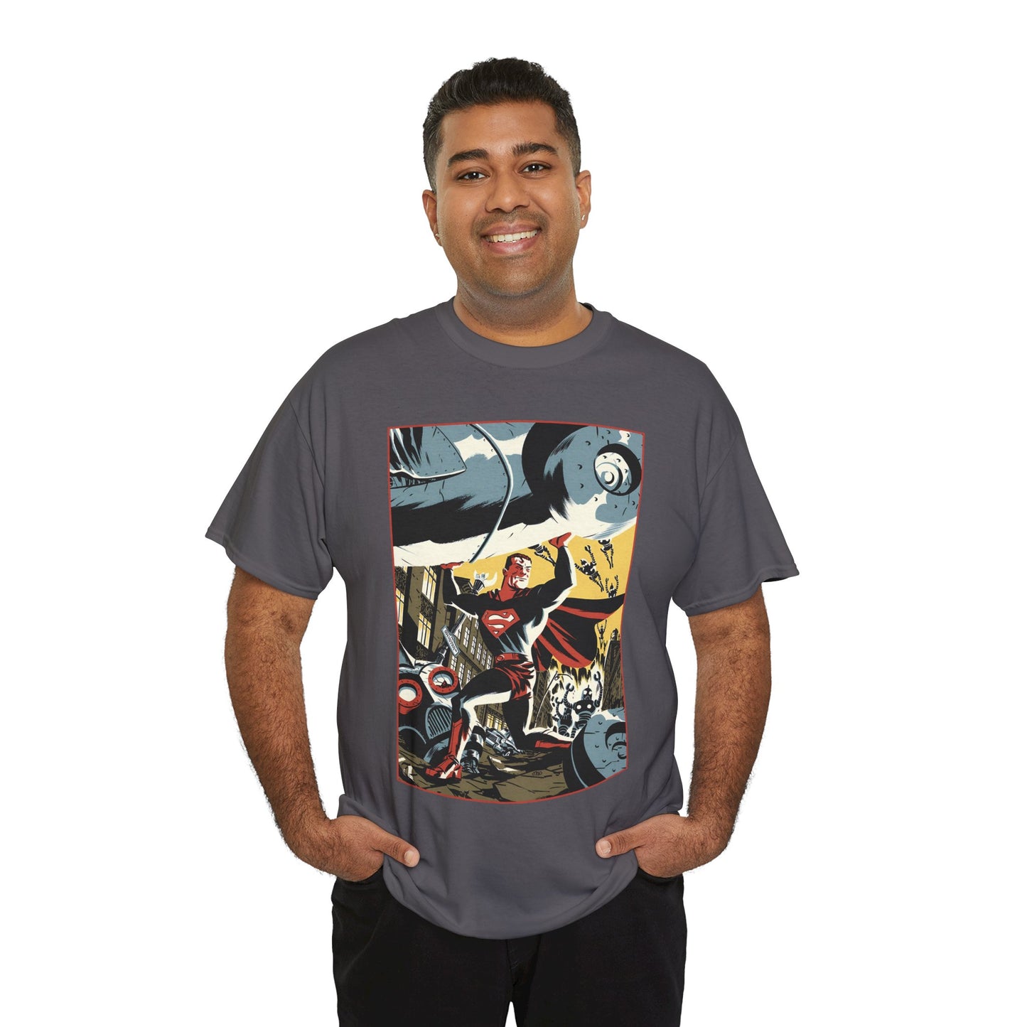 Superman Unchained T-Shirt - Michael Cho Art - DC Comics
