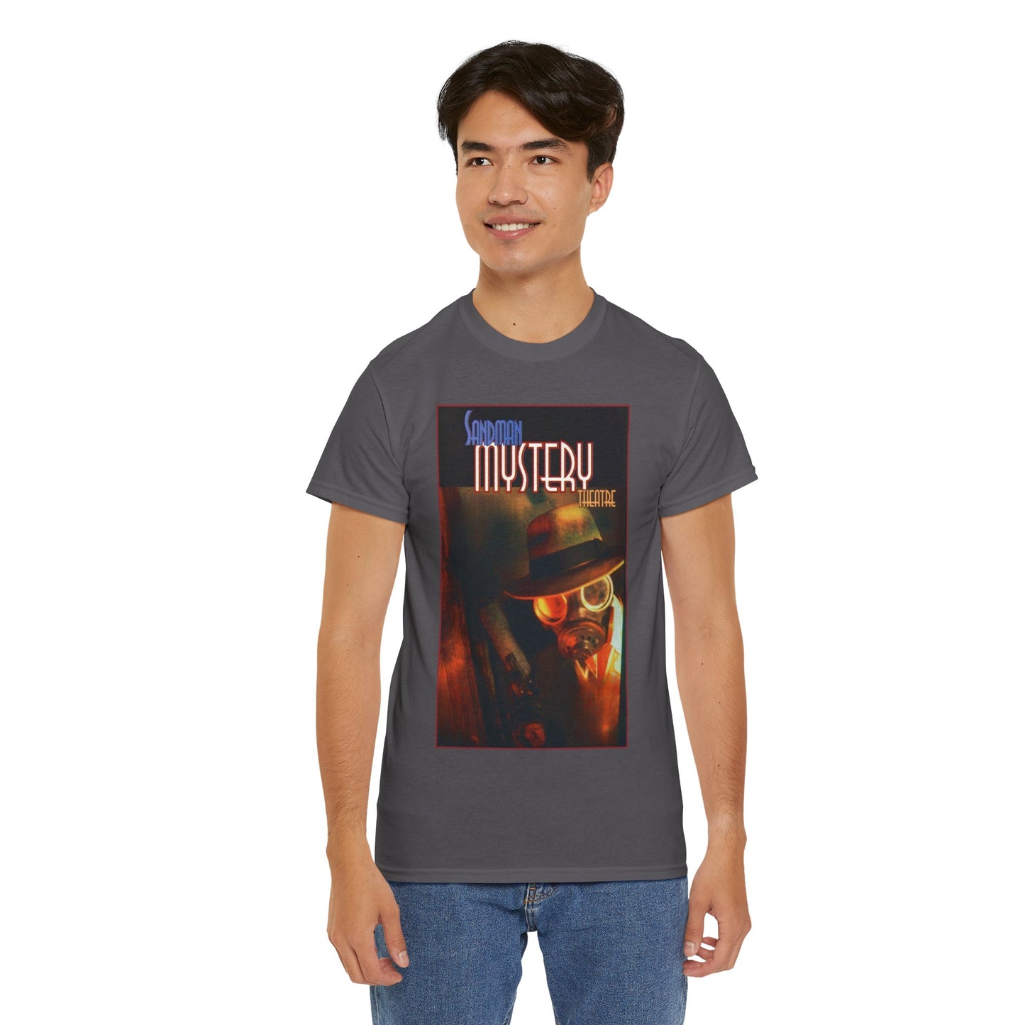 Sandman Mystery Theatre T-Shirt - Wesley Dodds - Popular Vertigo, DC Comics Series from the 1990s