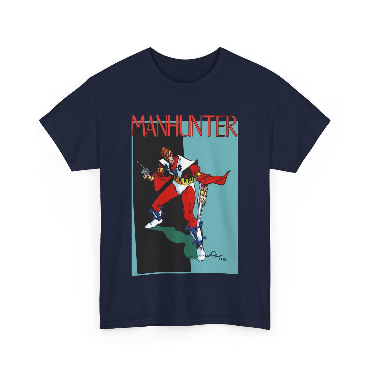 Manhunter T-Shirt - Walt Simonson Art - Detective Comics - Paul Kirk - DC Comics - Batman Connection
