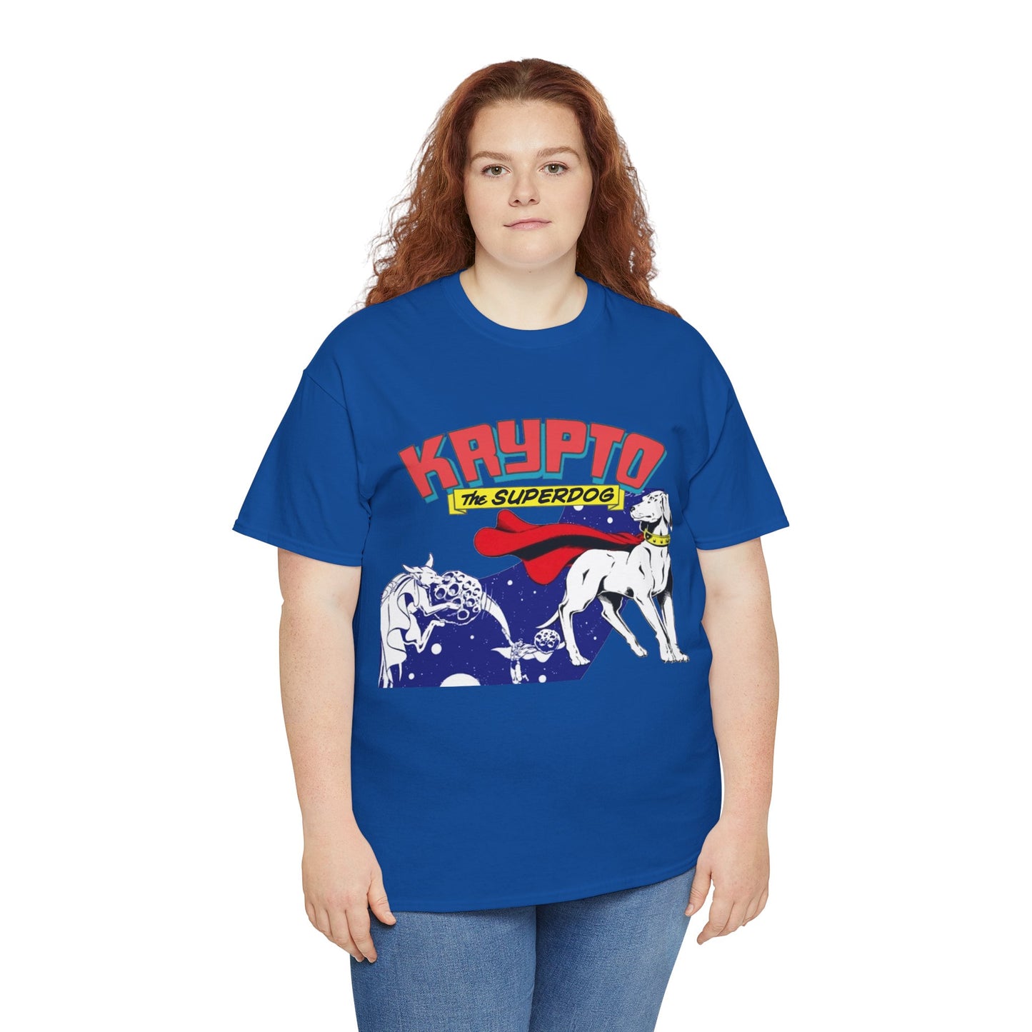 Krypto T-Shirt - James Gunn Superman Movie 2025 - Superman's Beloved Pet -Super Dog from Krypton - Stays at the Fortress of Solitude - DC Comics