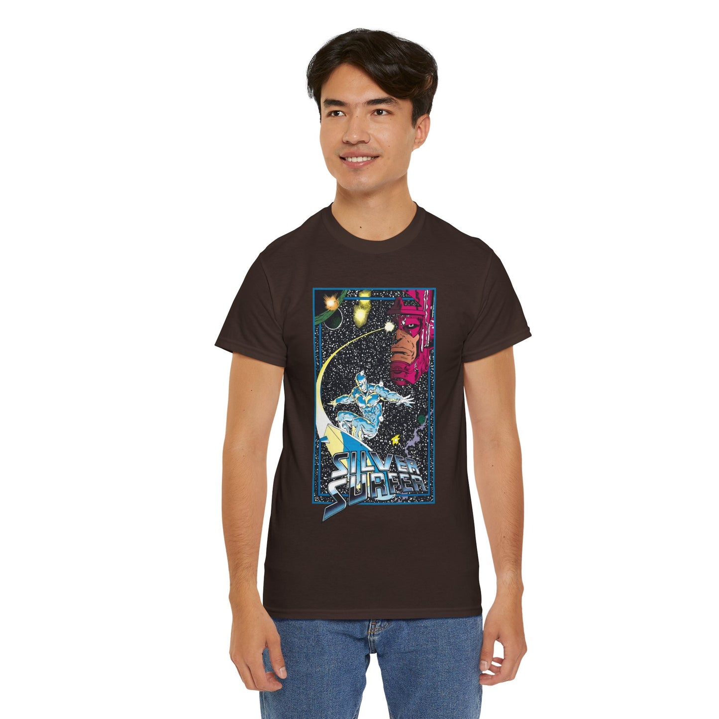 Silver Surfer T-Shirt - Ron Lim Art - Herald of Galactus - Norrin Radd - Popular Marvel Comics Character