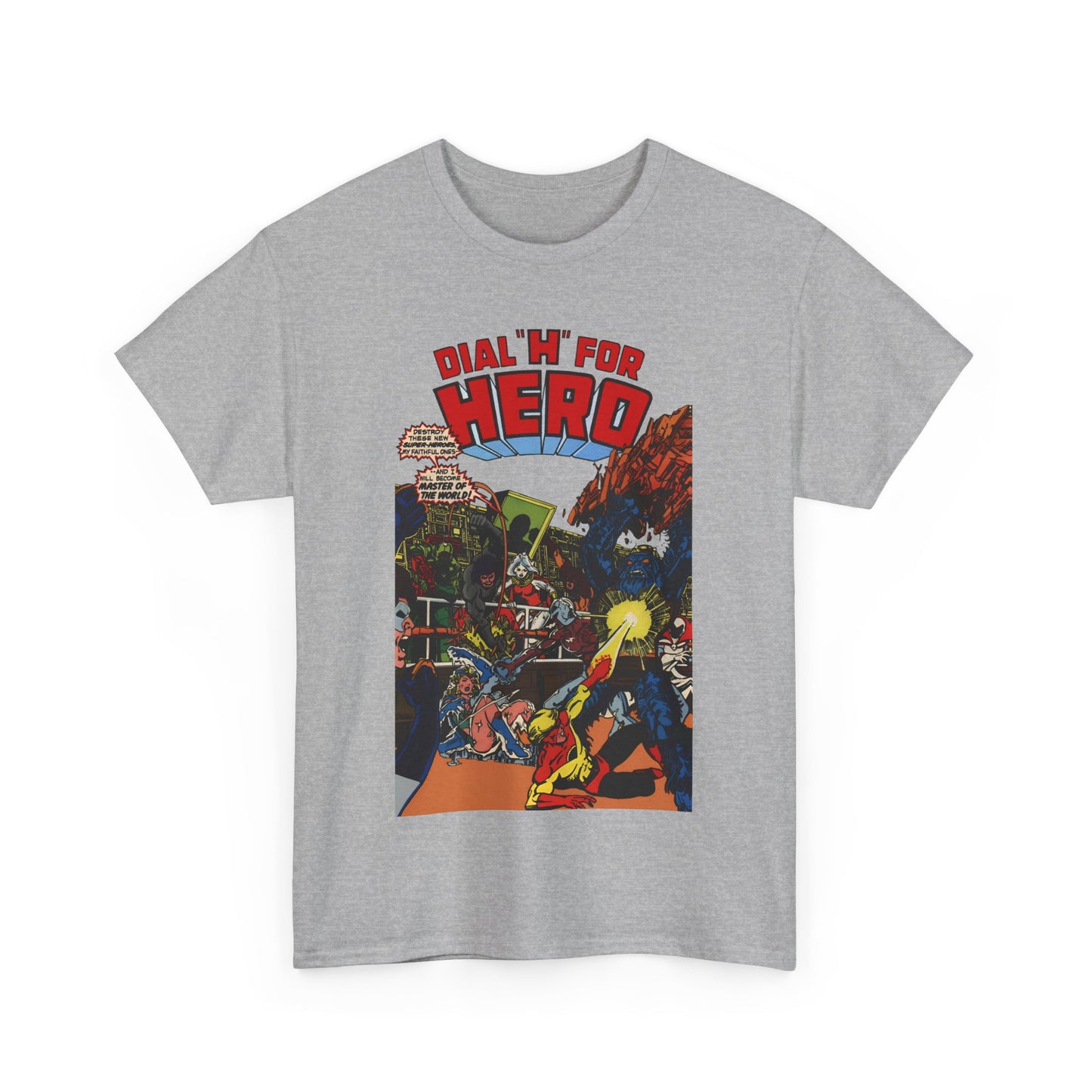 Dial "H" For Hero T-Shirt - George Perez Art - Chris King and Vicki Grant - Adventure Comics Series - DC Comics