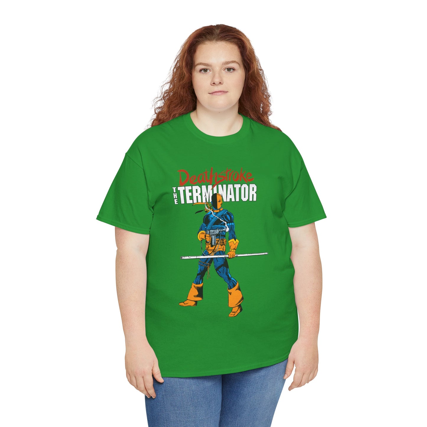 Deathstroke T-Shirt - George Perez Art - New Teen Titans Foe & Mercenary - Slade Wilson, Father of Jericho and Ravager - DC Comics - The Terminator