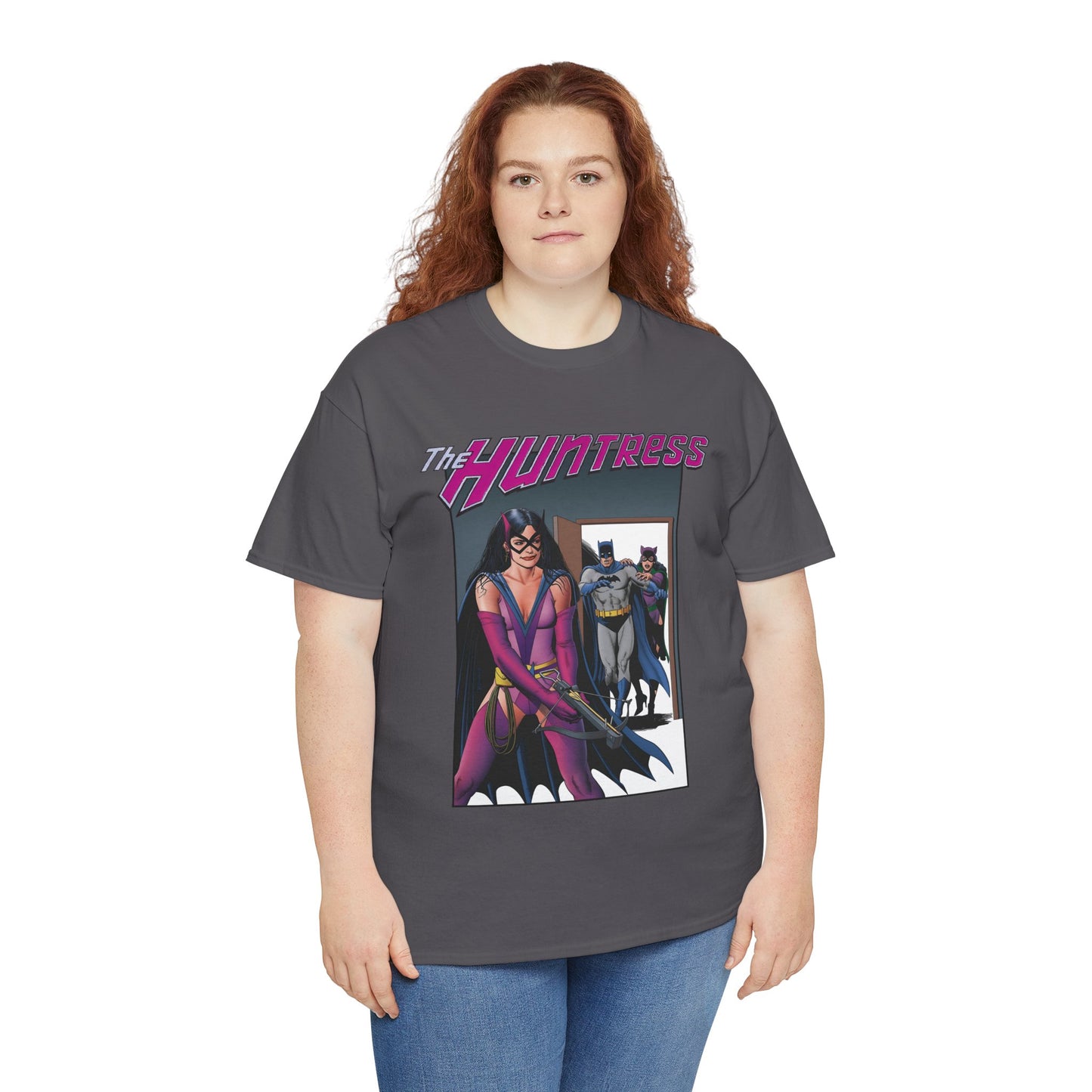 Huntress Shirt - Brian Bolland Art - Helena Wayne, Batman and Catwoman's Daughter - JSA Member, Earth 2 - DC Comics