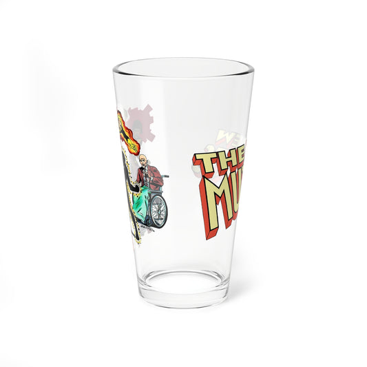 New Mutants Pint Glass, 16oz - Marvel Comics - Sunspot, Wolfsbane, Cannonball - X-Men Family - Mutants
