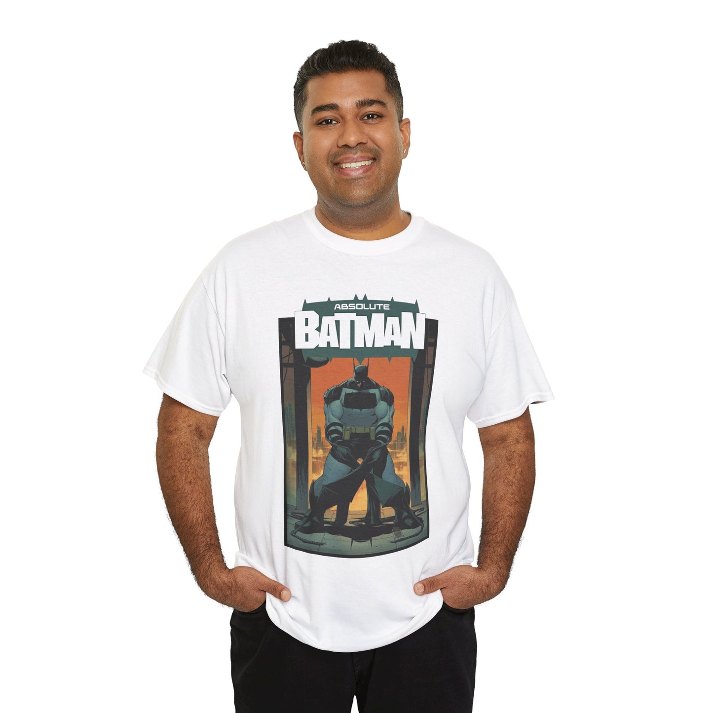Absolute Batman T-Shirt - DC All-In Series - Amazing Nick Dragotta Art, Scott Snyder Story - Gotham City, Bruce Wayne - DC Comics