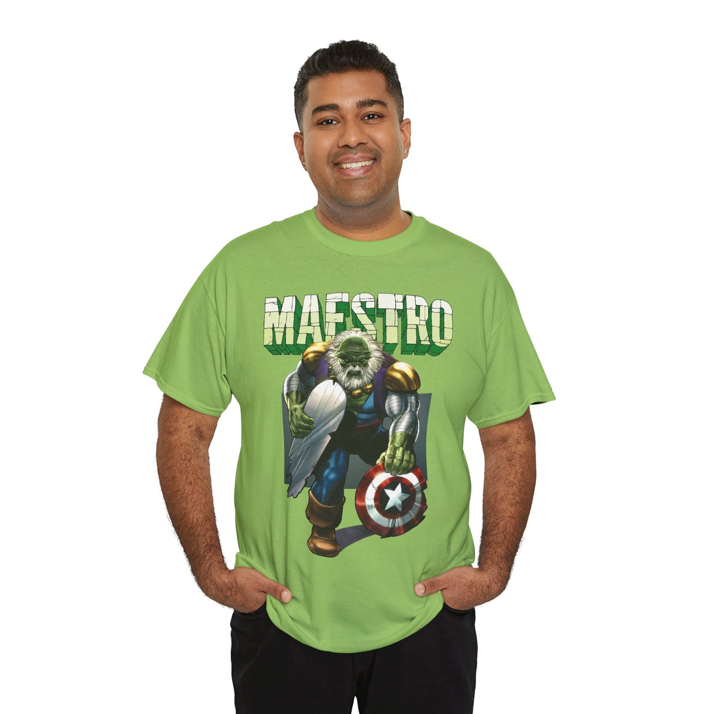 Maestro T-Shirt - George Perez Art - Future Imperfect - Incredible Hulk, Bruce Banner - Peter David Story - Marvel Comics