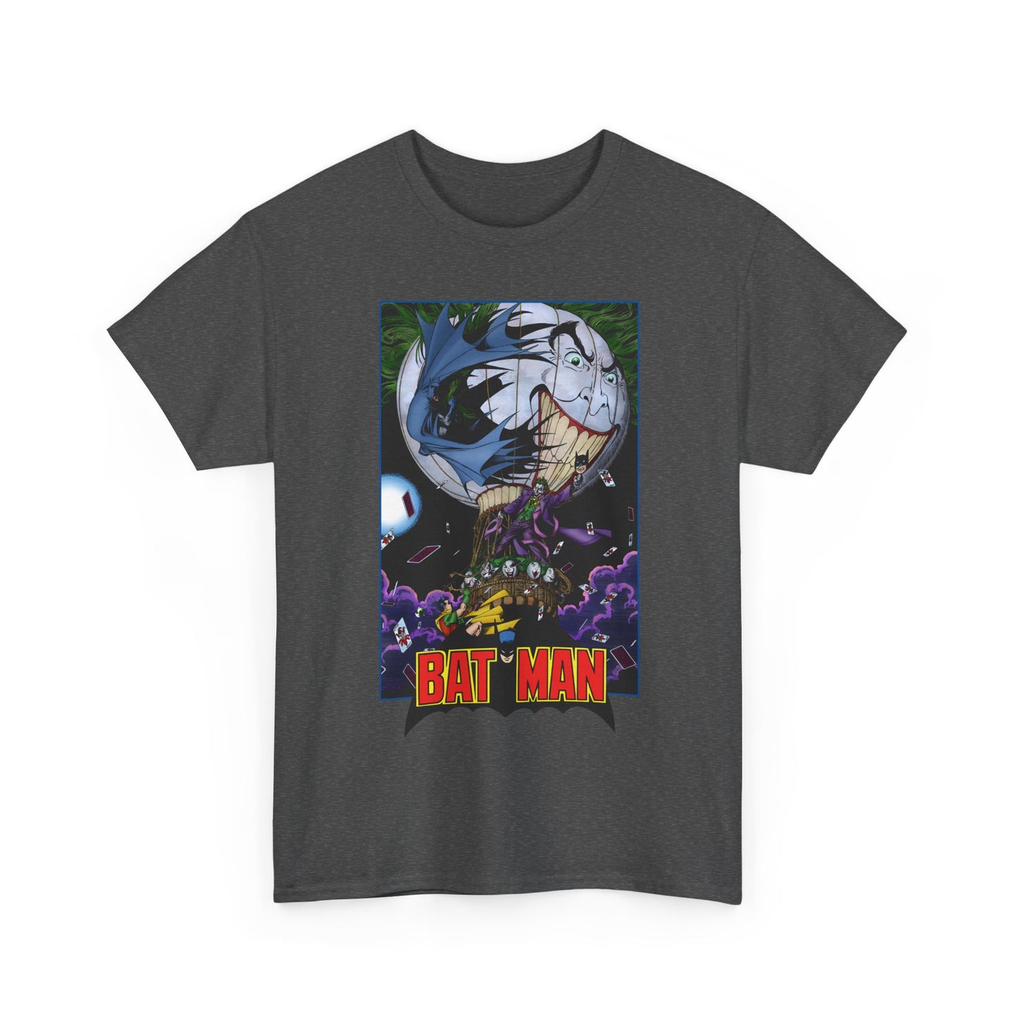Batman T-Shirt - George Perez Art - From The Portfolio - Joker & Robin - DC Comics