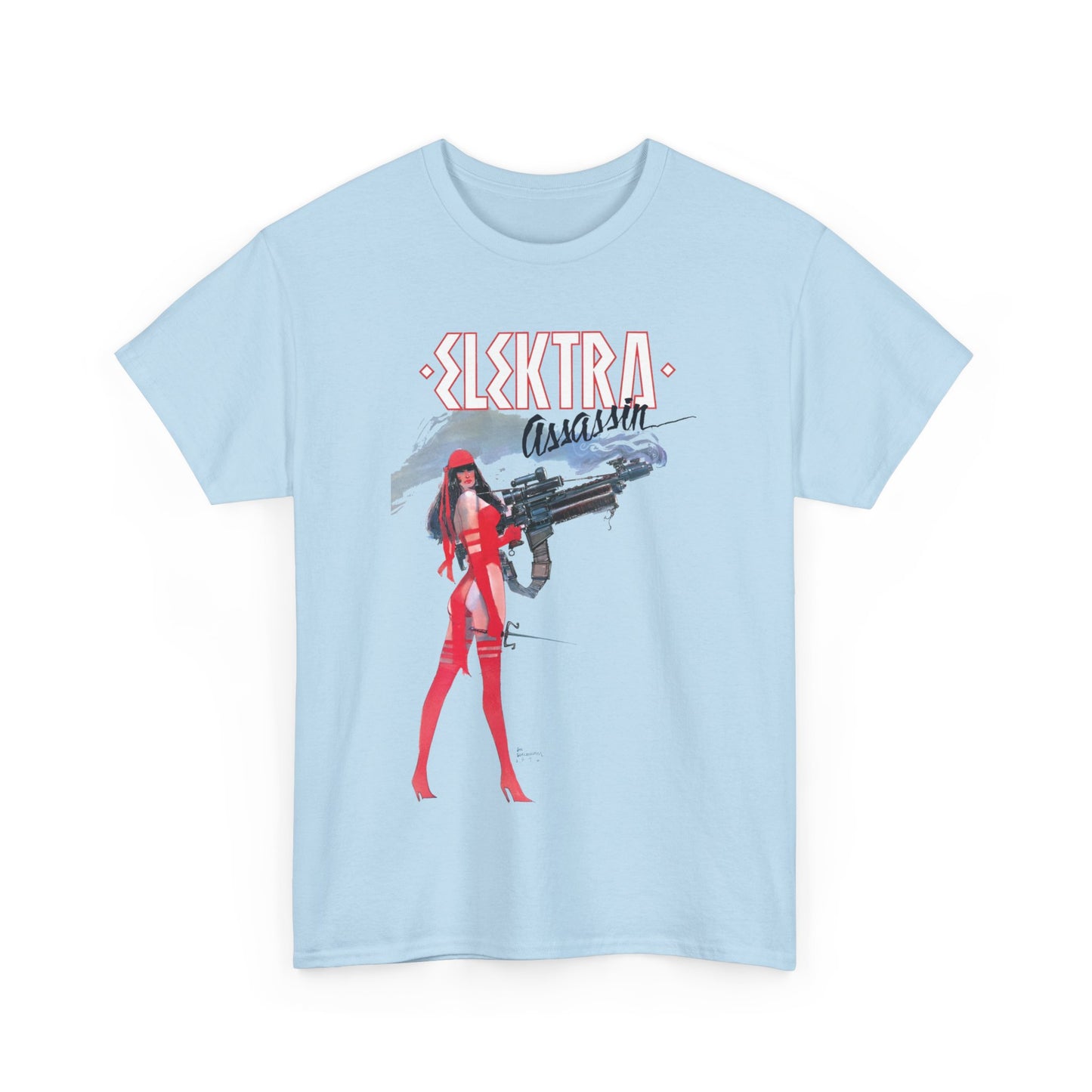 Elektra Assassin T-Shirt - Bill Sienkiewicz Art - Frank Miller - Daredevil Connection - Marvel Comics