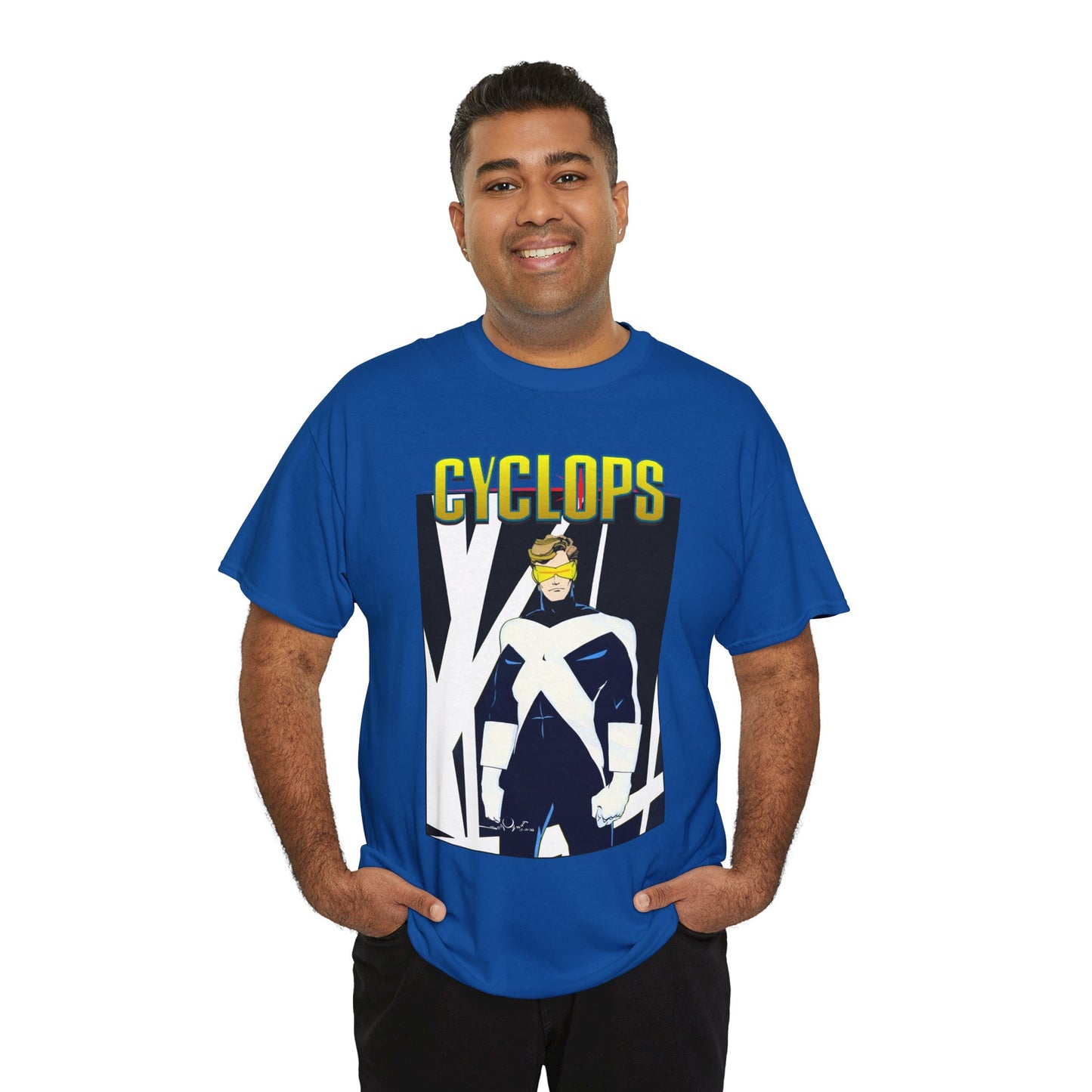 Cyclops T-Shirt - Walt Simonson Art - X-Men, X-Factor Member & Leader - Scott Summers - Marvel Comics
