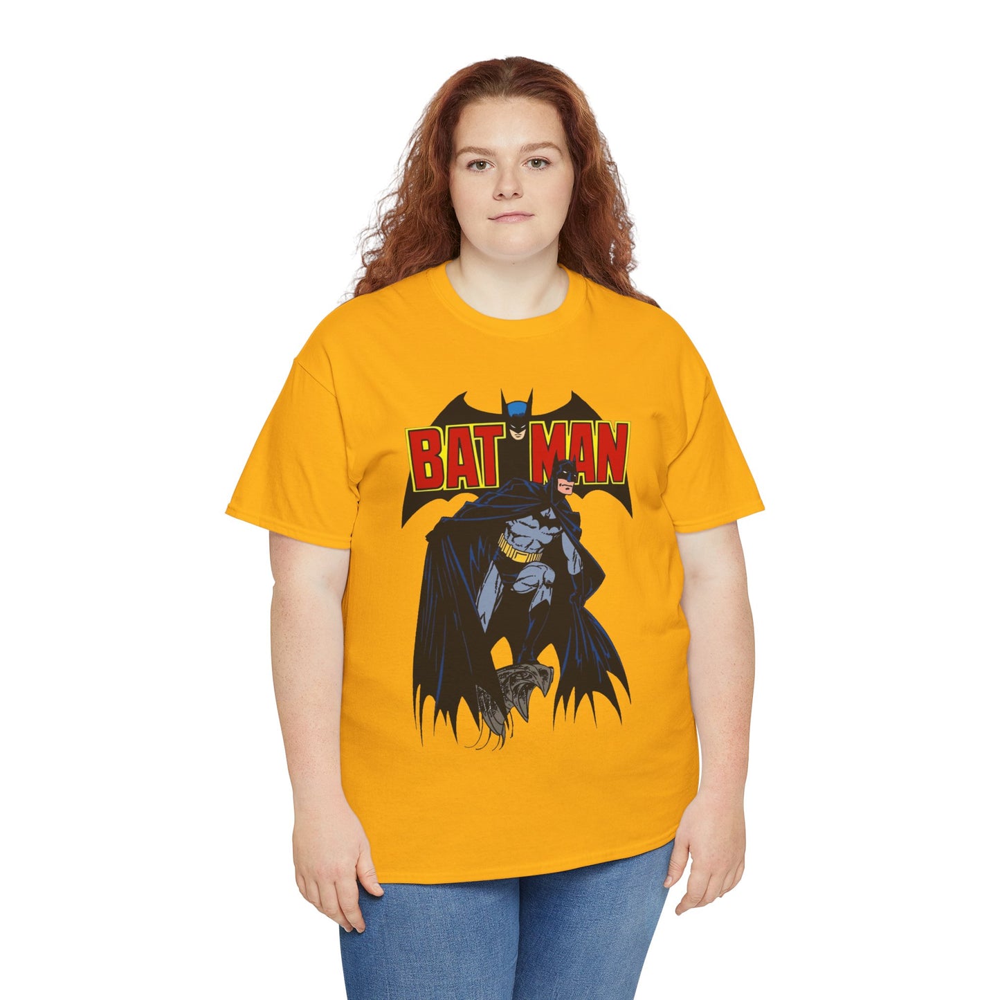 Golden Age Batman T-Shirt - John Byrne Art - DC Comics - Gotham City - Justice Society Member - JSA