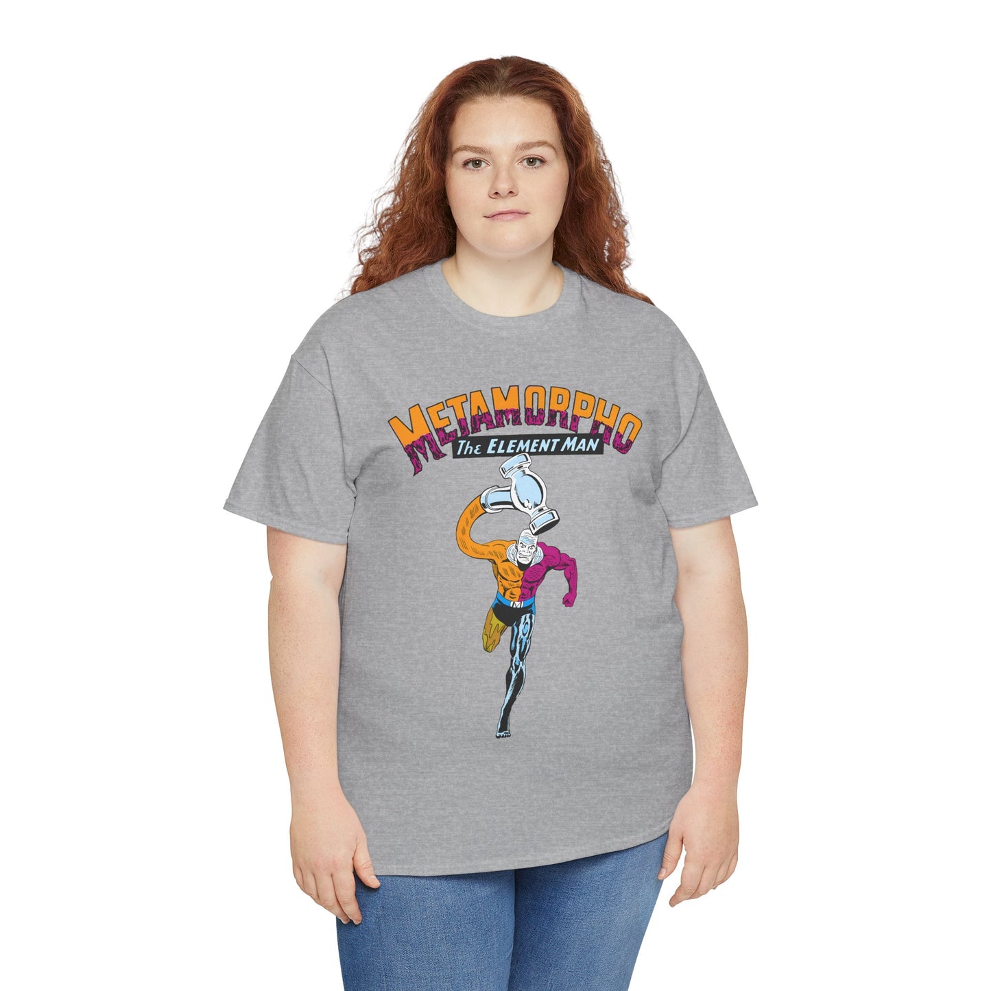 Metamorpho T-Shirt - Jim Aparo Art - DC Comics - Outsiders Team Member - New Superman Movie