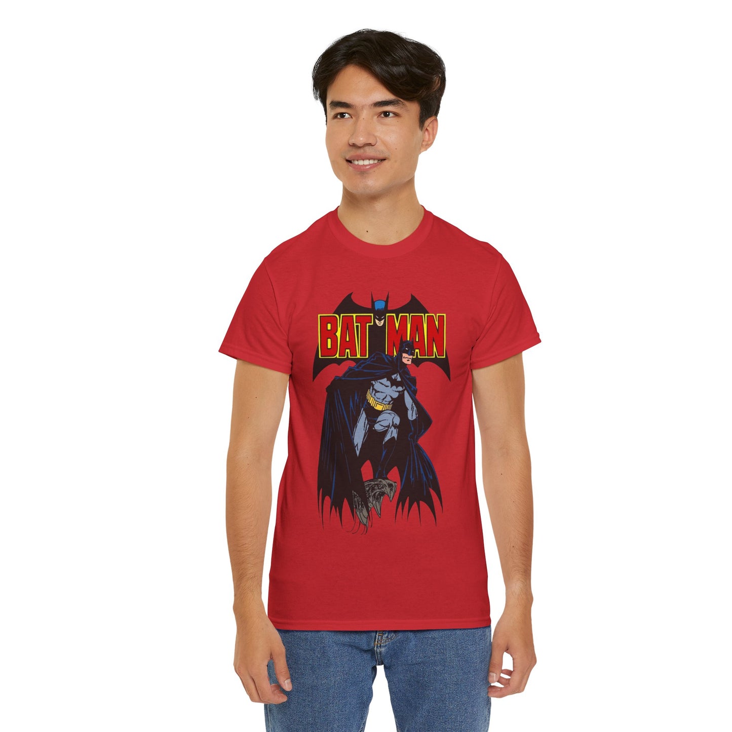 Golden Age Batman T-Shirt - John Byrne Art - DC Comics - Gotham City - Justice Society Member - JSA