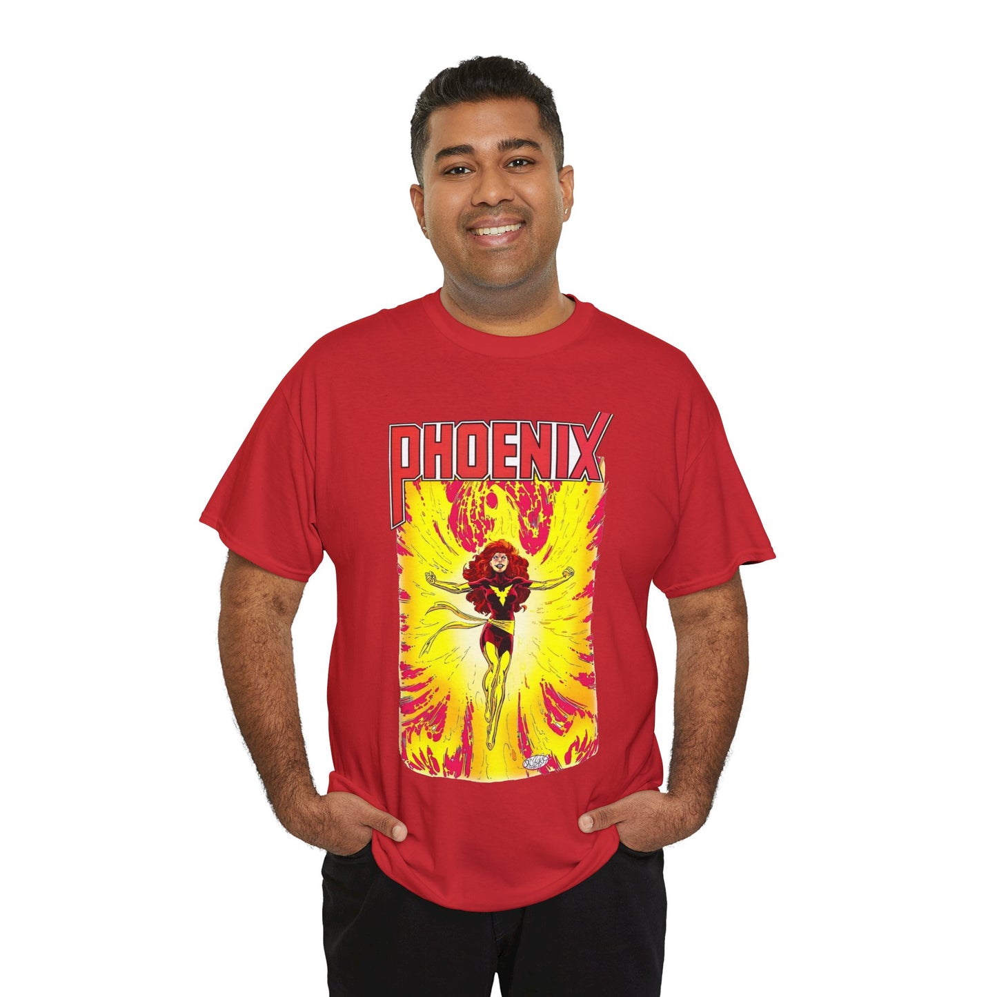 Dark Phoenix T-Shirt - John Byrne Art - Uncanny X-Men, Jean Grey - Marvel Comics