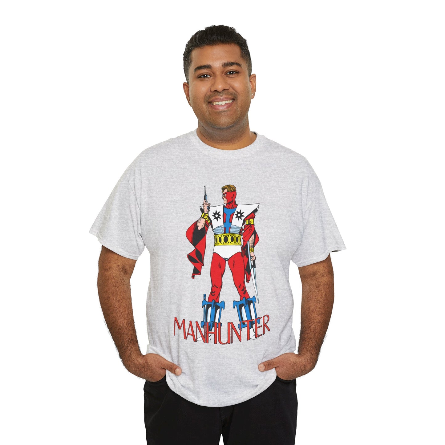 Manhunter T-Shirt - Walt Simonson Comic Book Art - Paul Kirk - Popular DC Comics Character 1970s - Batman Connection - Detective Comics