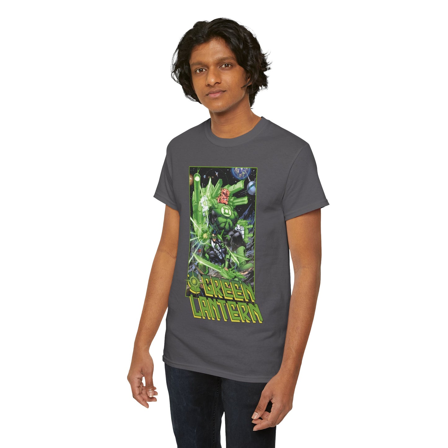 Green Lantern T-Shirt - Kyle Rayner & Kilowog - DC Comics - Green Lantern Corps