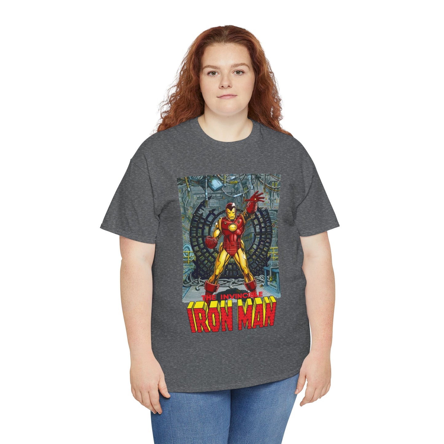 Iron Man T-Shirt - Bob Layton Art - Tony Stark Armor - Avengers Member & Leader - Marvel Comics