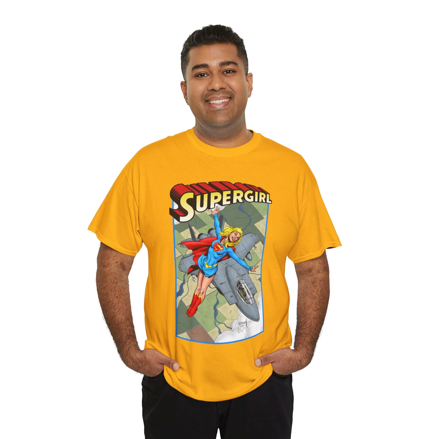 Supergirl T-Shirt - Tom Grummett Art - Kara from Argo City, Superman's Cousin - The Maid of Might - DC Comics