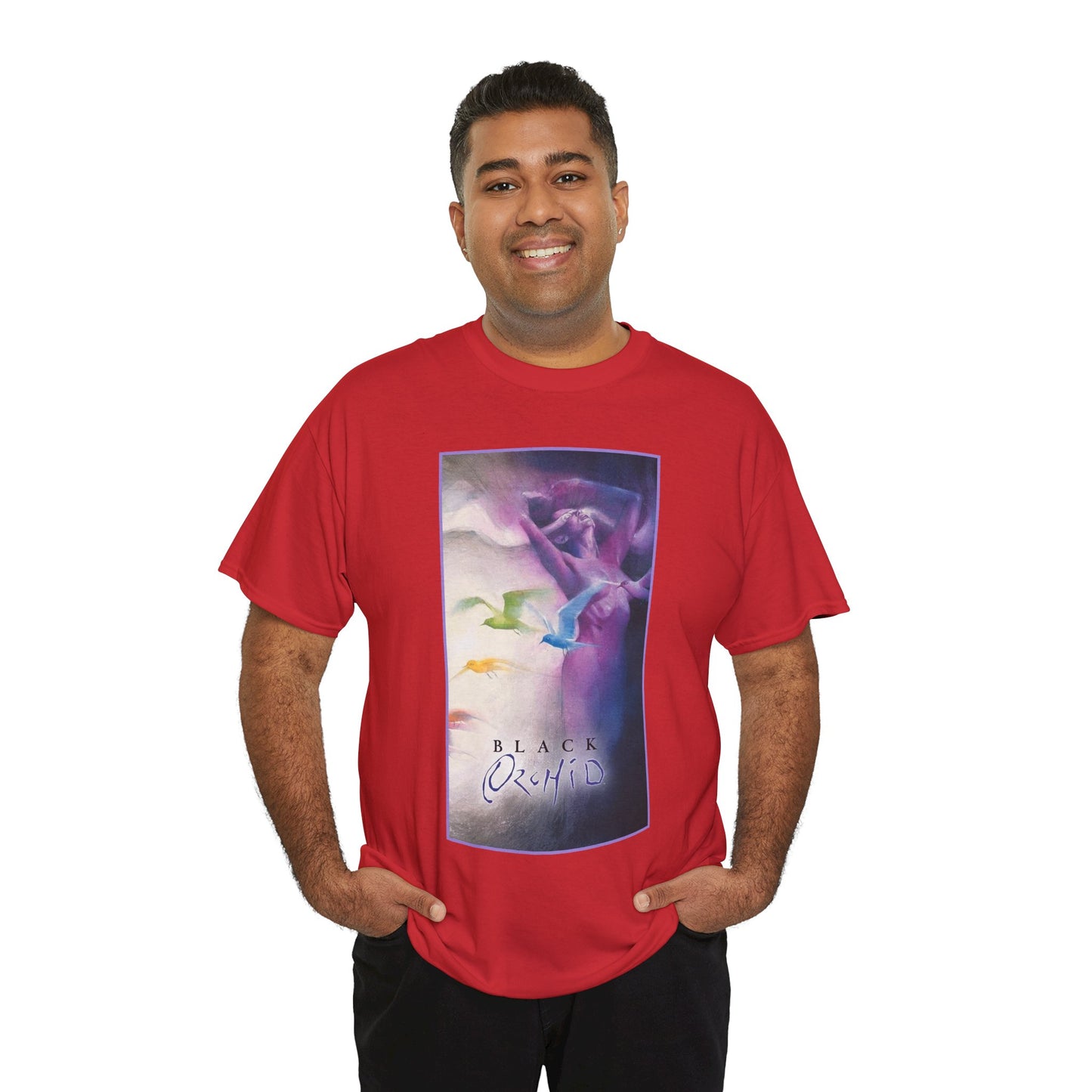 Black Orchid T-Shirt - Dave McKean Art - Susan Linden-Thorne - Neil Gaiman Story - DC Comics, Vertigo Comics