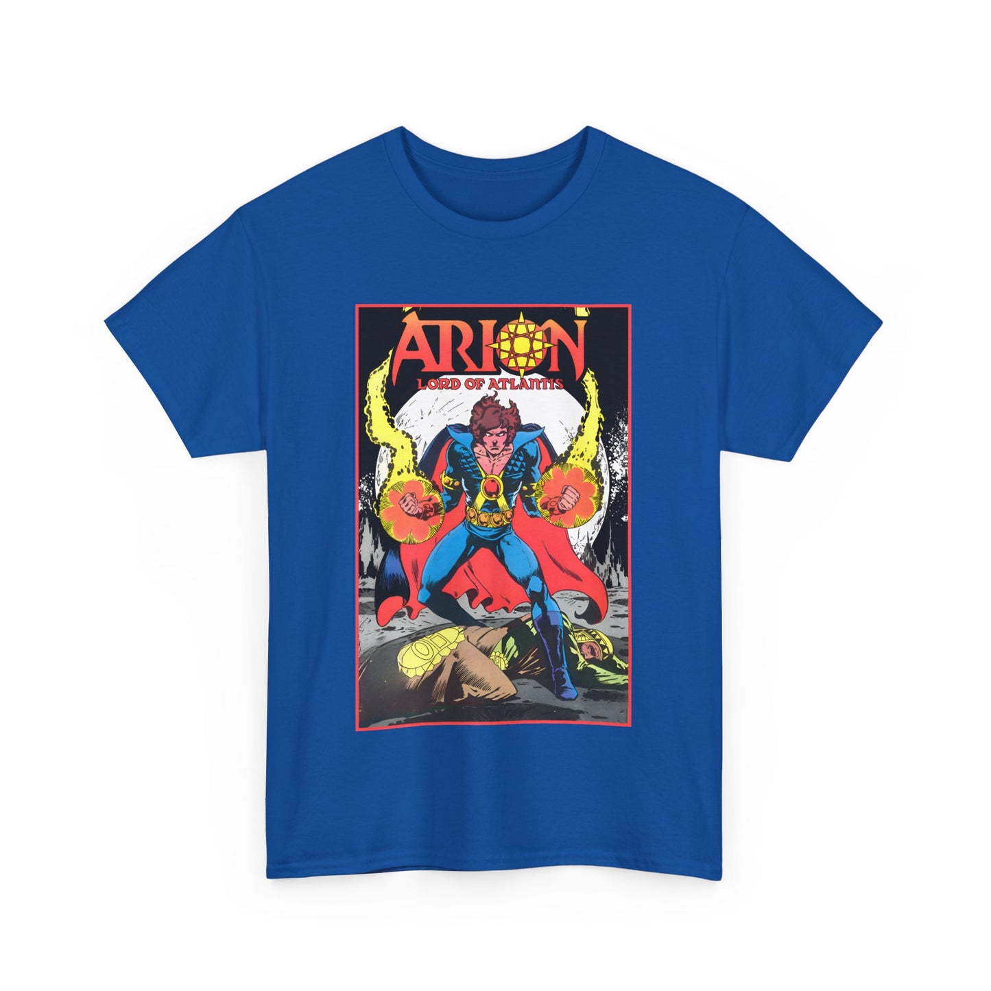 Arion, Lord of Atlantis T-Shirt - Jan Duursema Art - Atlantis Wizard - Lord of Order - Lord High Mage - DC Comics