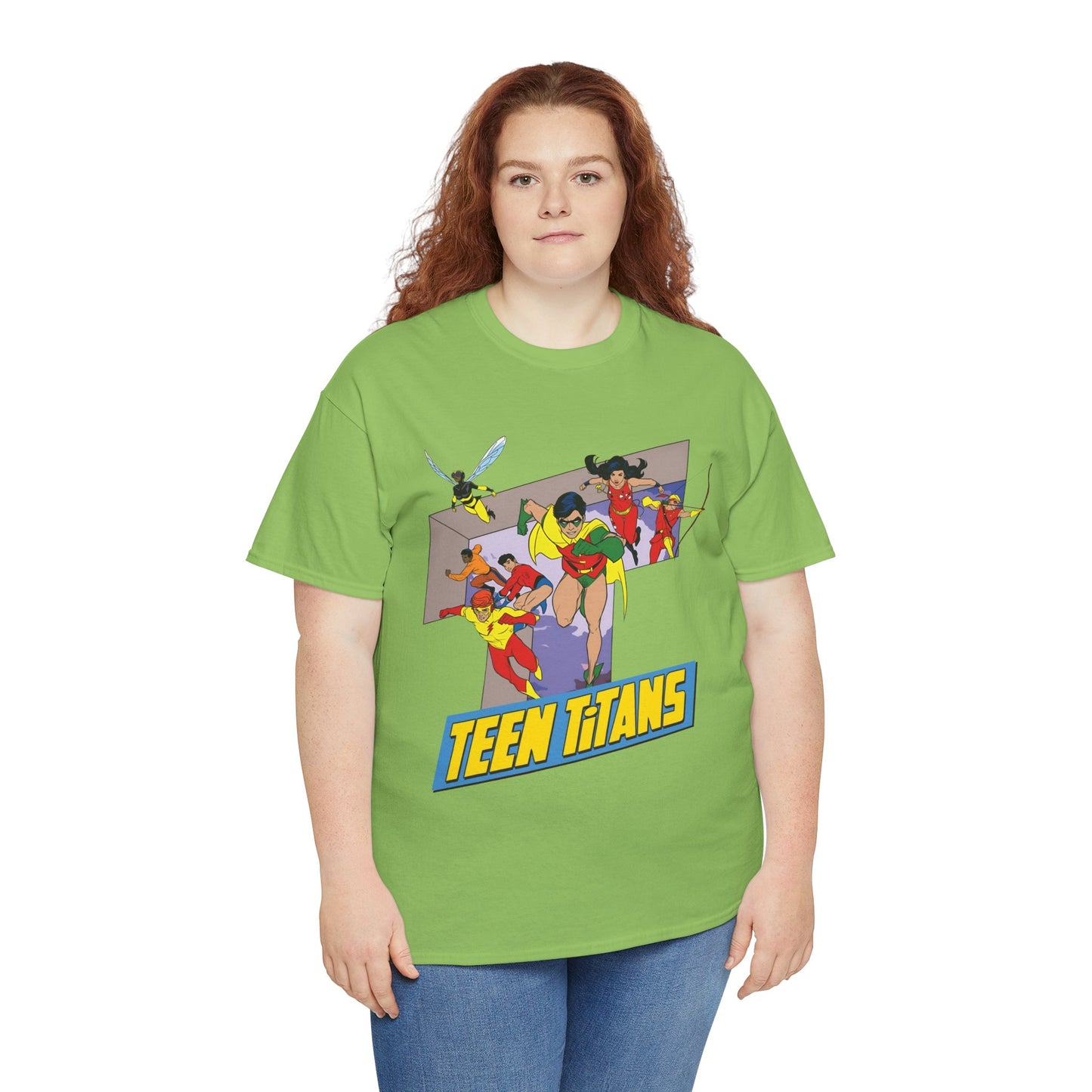 Teen Titans T-Shirt - Robin, Wonder Girl, Kid Flash, Speedy, Bumblebee, Mal, Aqualad - DC Comics