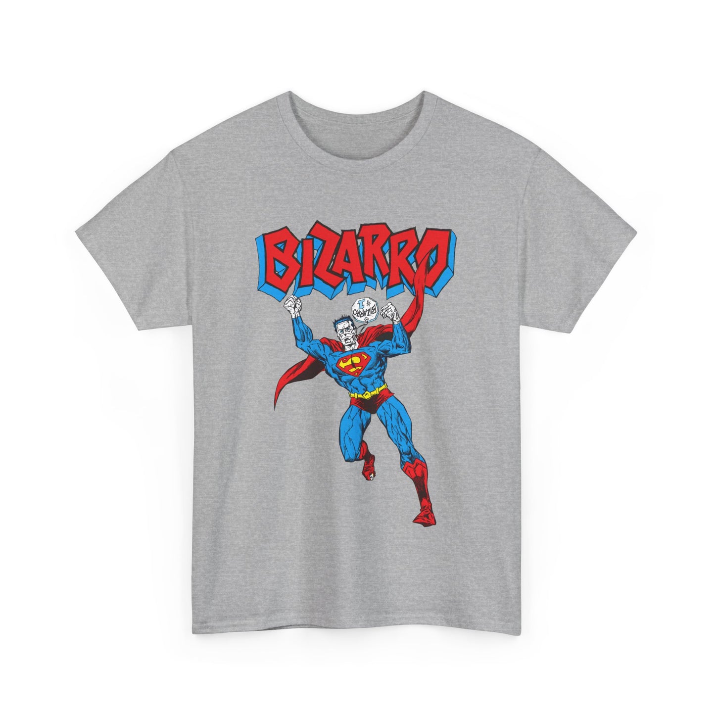 Bizarro T-Shirt - Superman Villain - DC Comics - Bizarro World - Who's Who Art - Silver Age Favourite
