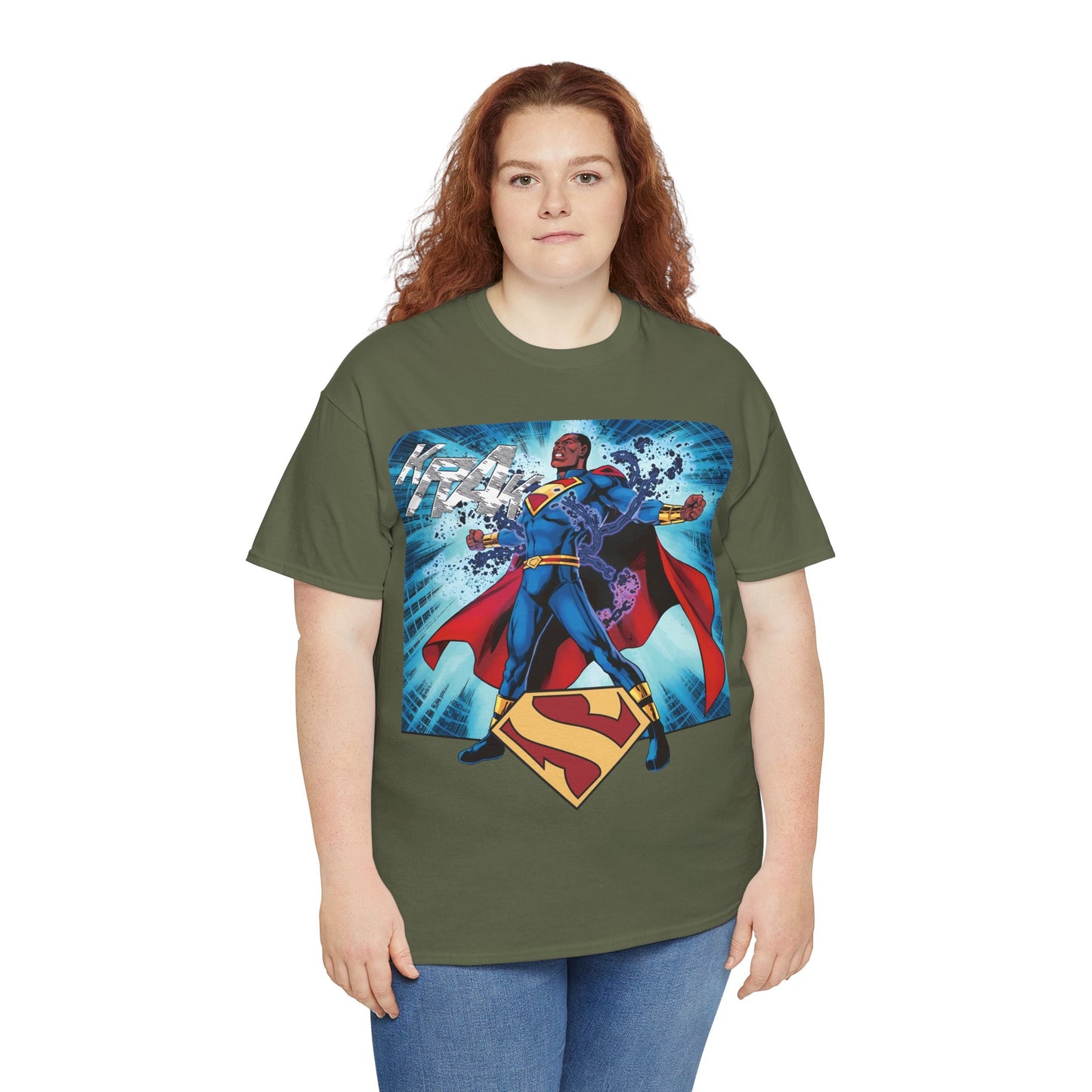Superman Earth 23 T-Shirt - DC Comics - Calvin Ellis, Vathlo - Justice Incarnate - President