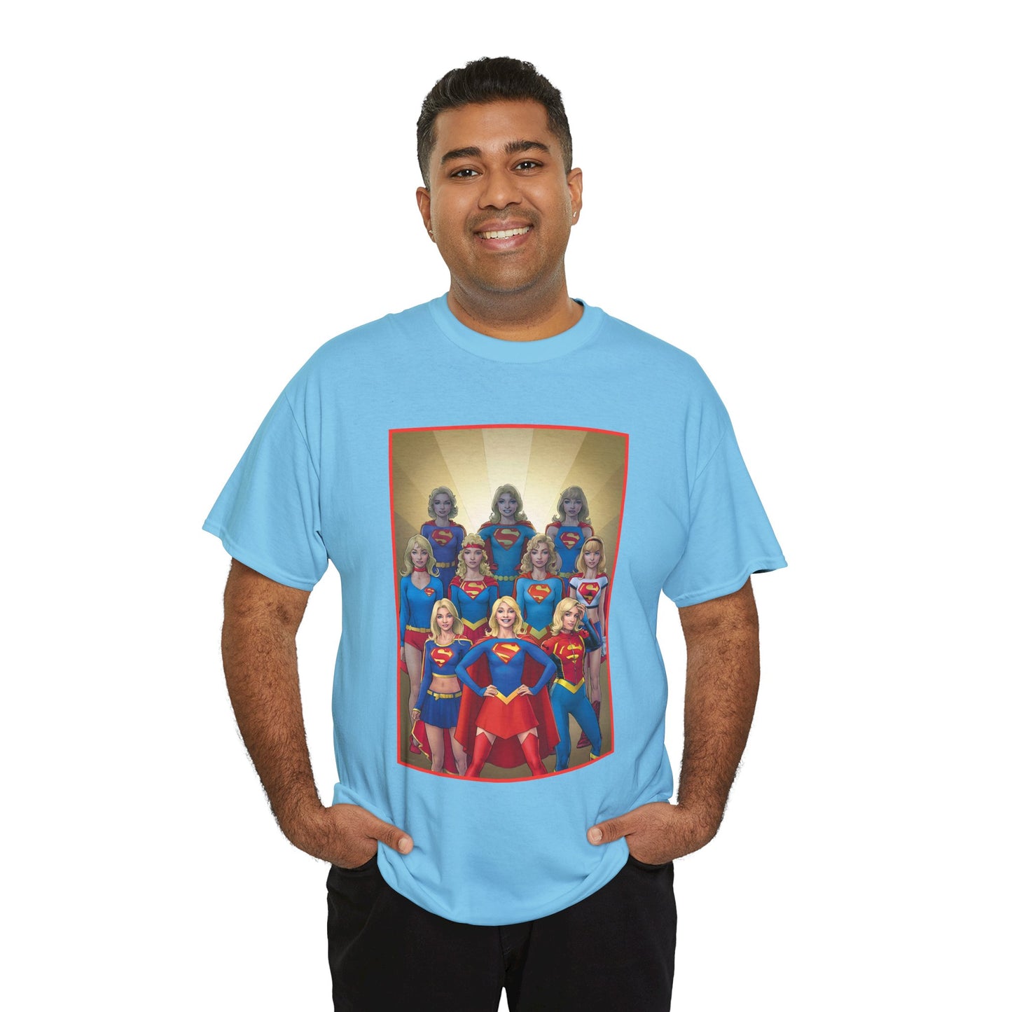 Supergirl Through the Ages T-Shirt - Nicola Scott Art - Kara from Kandor, Superman's Cousin, Linda Danvers - Survivor from Krypton - DC Comics