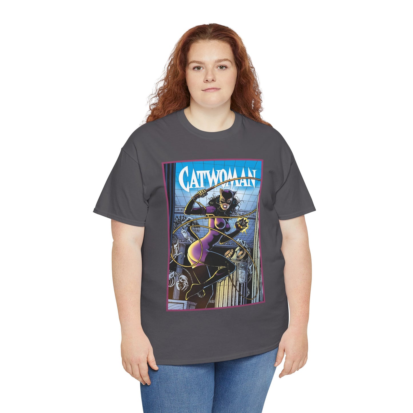 Catwoman T-Shirt - Jim Balent 1990s Art - Selina Kyle - Batman Character, Ally - Gotham City - DC Comics