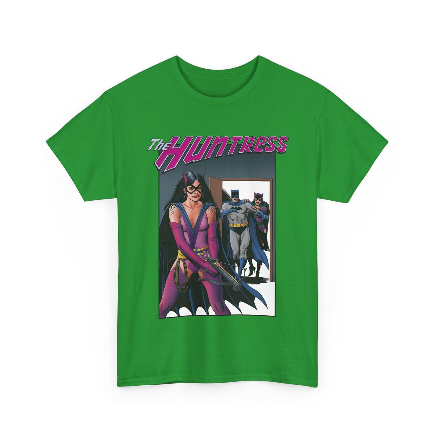 Huntress Shirt - Brian Bolland Art - Helena Wayne, Batman and Catwoman's Daughter - JSA Member, Earth 2 - DC Comics