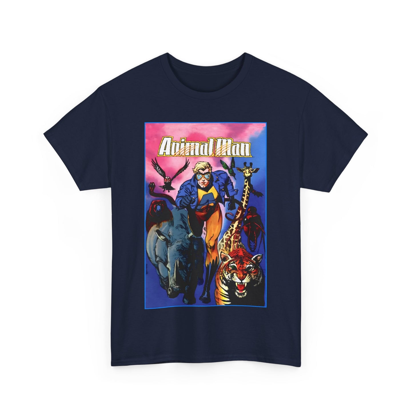 Animal Man T-Shirt - Brian Bolland Art - #1 Cover Art - Buddy Baker - DC Comics, Vertigo Comics