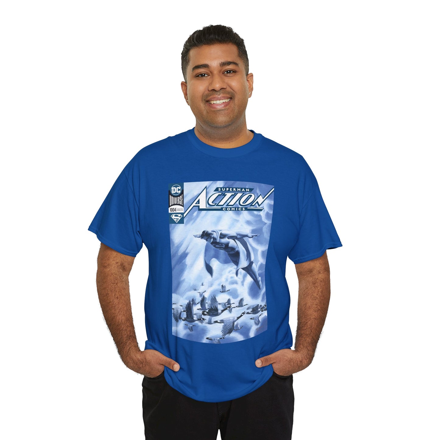 Action Comics #1004 T-Shirt - Steve Rude Art - Superman - DC Comics