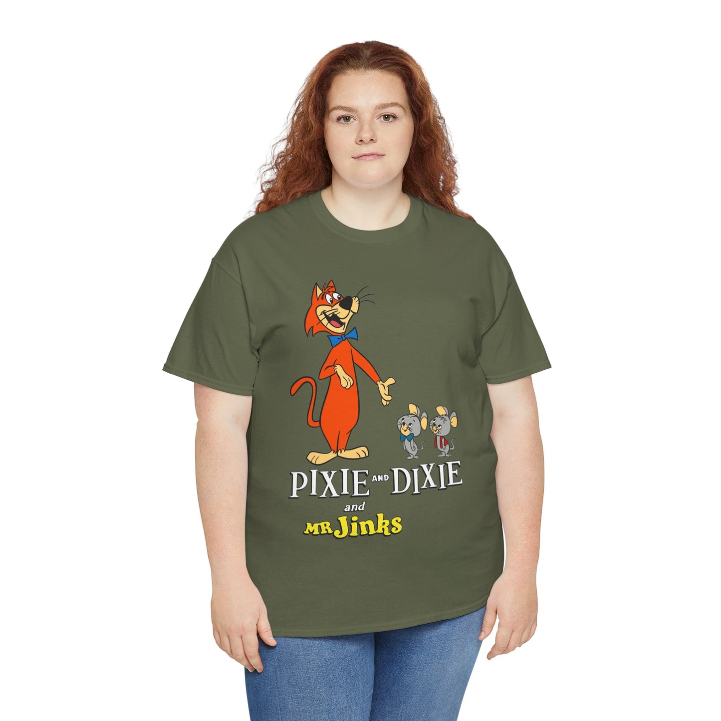 Pixie & Dixie & Mr Jinks T-Shirt - Classic Hanna-Barbera Saturday Morning Cartoon - I Hate Meeces to Pieces!