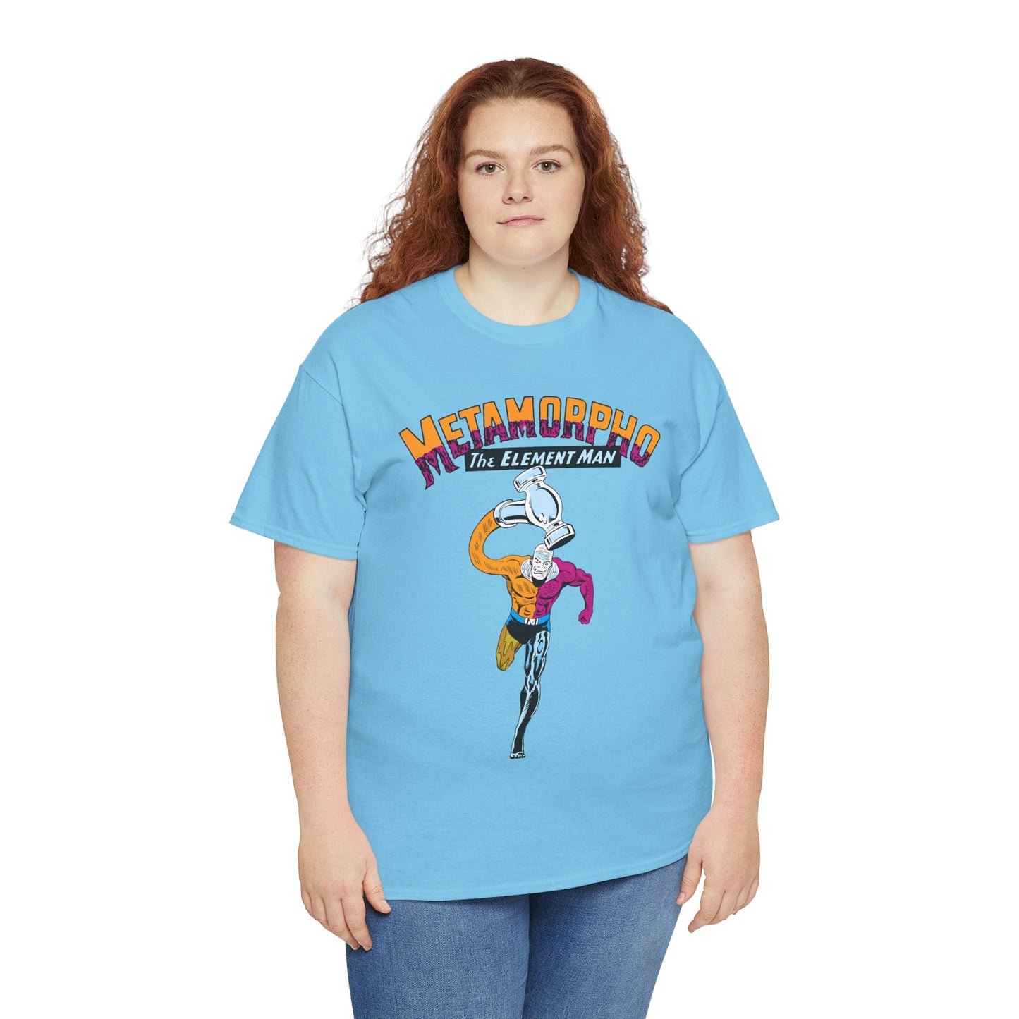 Metamorpho T-Shirt - Jim Aparo Art - DC Comics - Outsiders Team Member - New Superman Movie