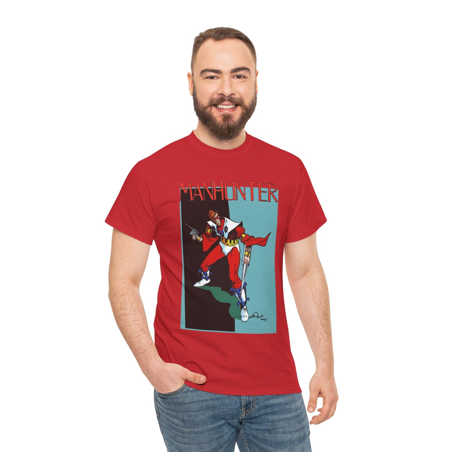 Manhunter T-Shirt - Walt Simonson Art - Detective Comics - Paul Kirk - DC Comics - Batman Connection