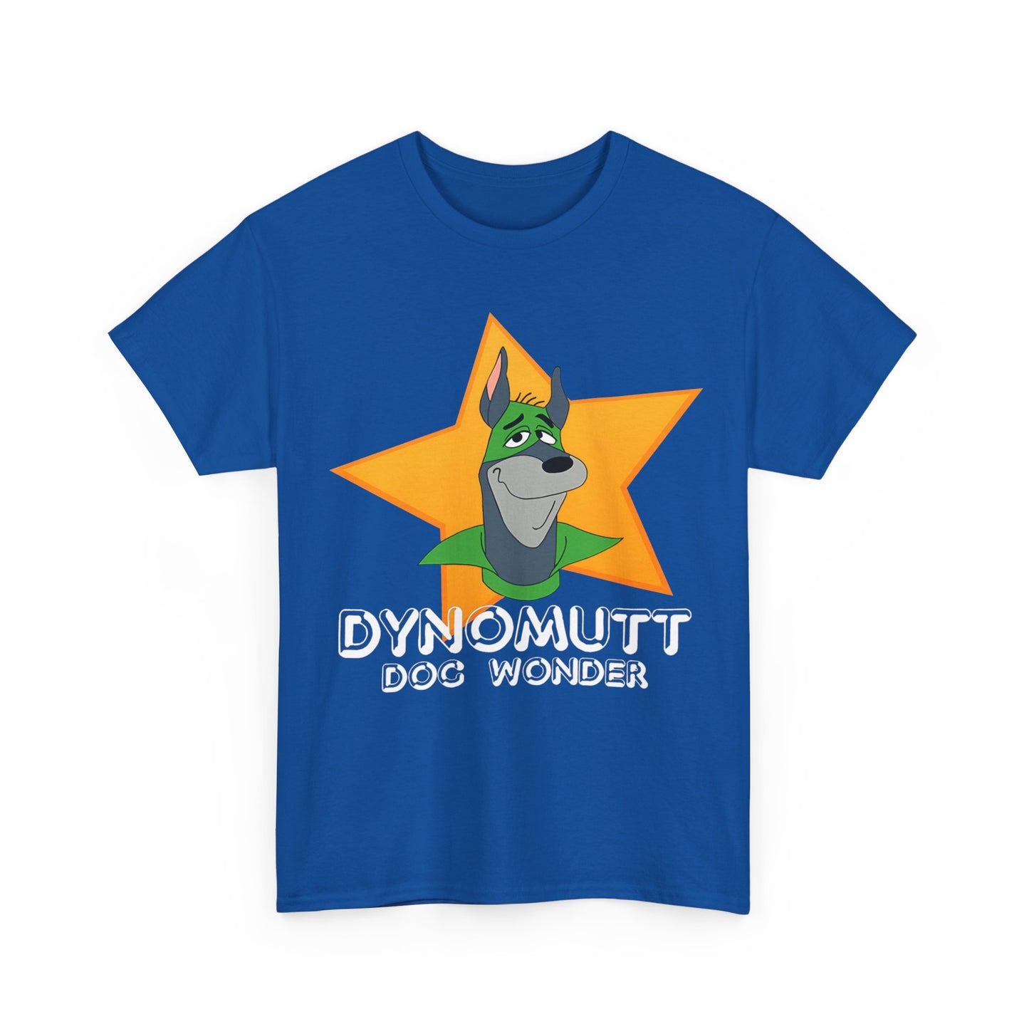 Dynomutt, Dog Wonder T-Shirt - Hanna-Barbera Saturday Morning Cartoon 1970s - Blue Falcon Sidekick