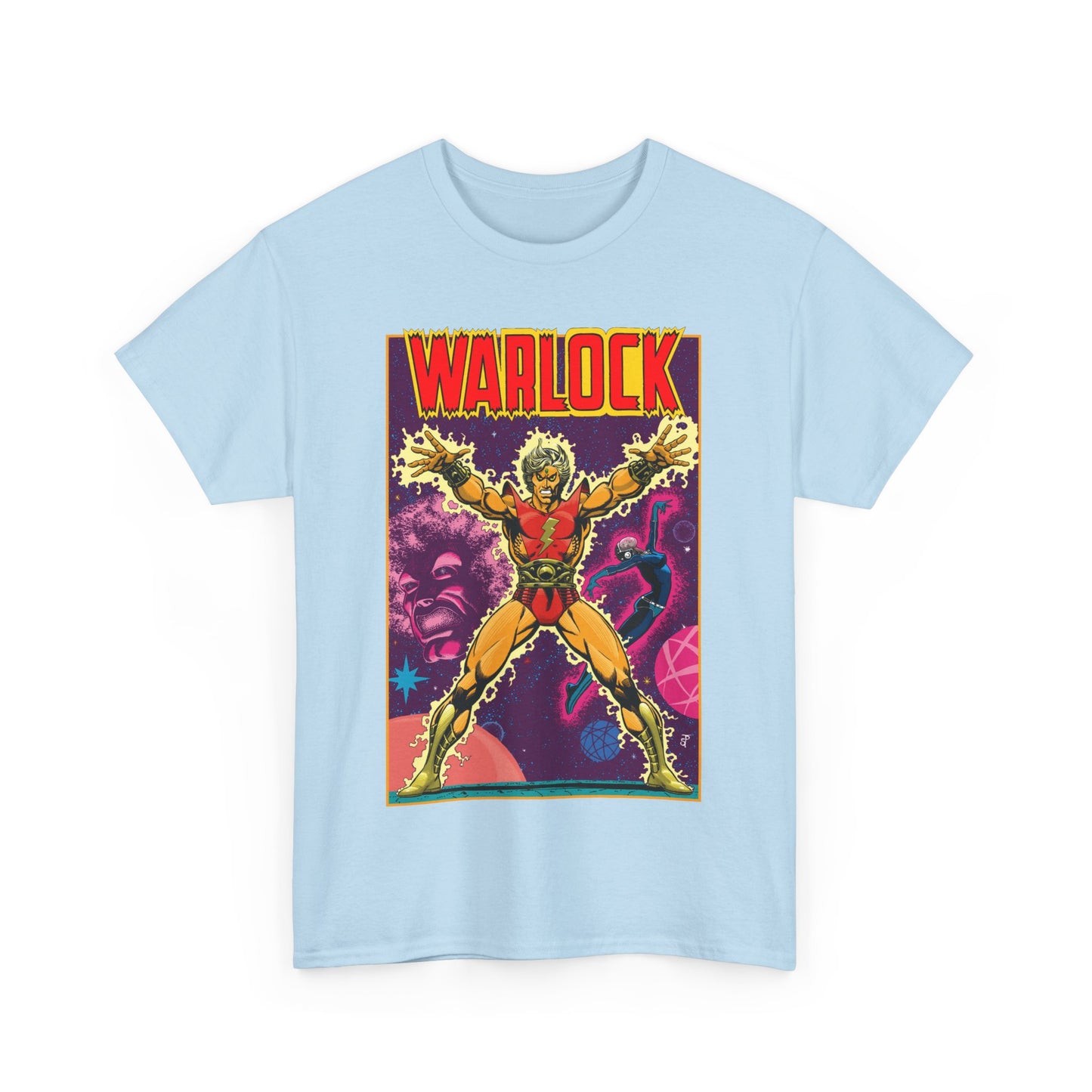 Adam Warlock T-Shirt - Jim Starlin Cover Art - Strange Tales #178 - Popular Marvel Comics Series - Cosmic Heroes
