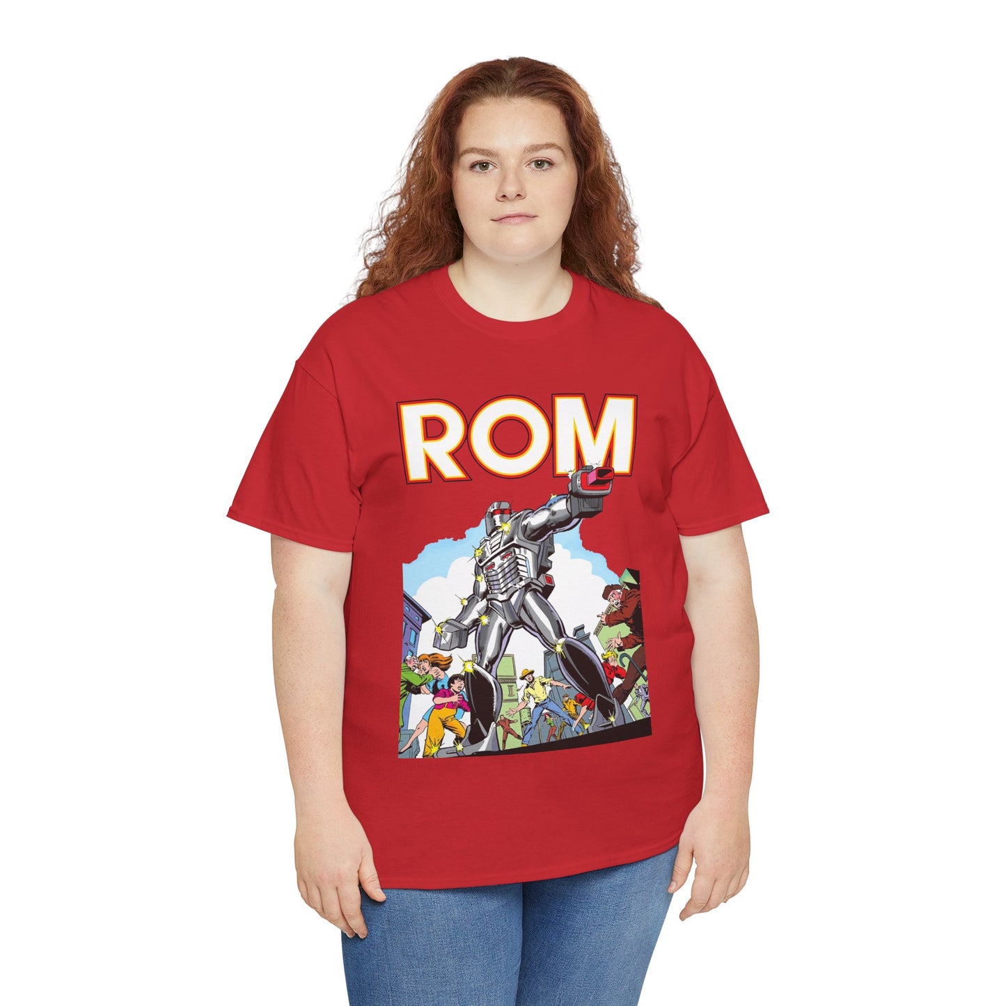Rom: Spaceknight T-Shirt - Marvel Comics Art- Retro Character - Dire Wraiths