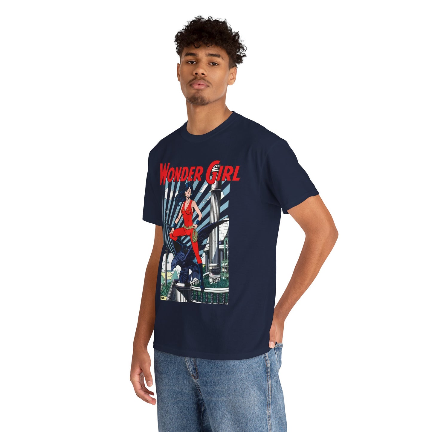 Wonder Girl T-Shirt - George Perez Art - New Teen Titans Member & Leader - Donna Troy, Sister of Wonder Woman - Amazon Warrior - DC Comics