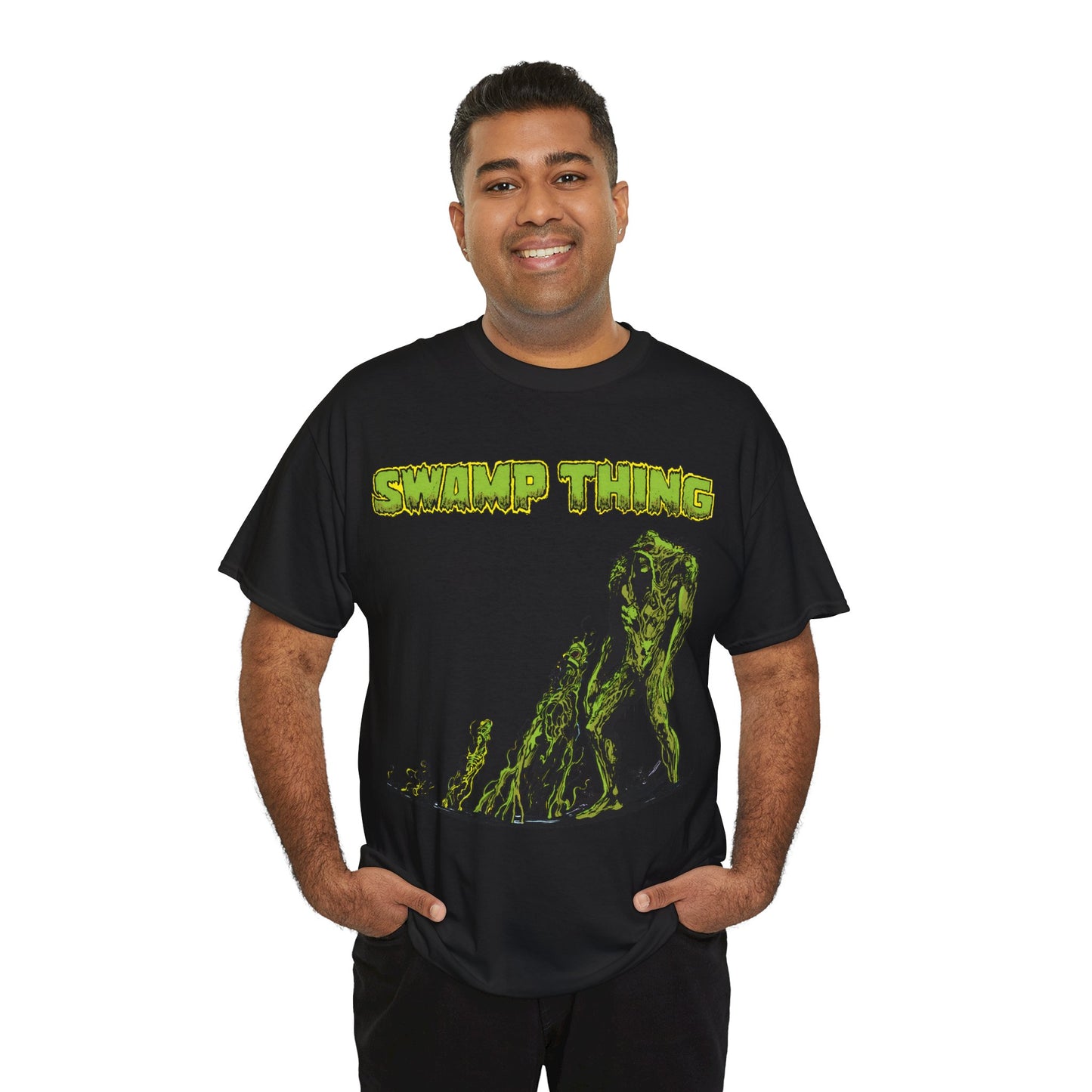 Swamp Thing T-Shirt - Stephen Bissette & John Totleben - Alec Holland - Avatar of the Green - DC Comics, Vertigo Comics