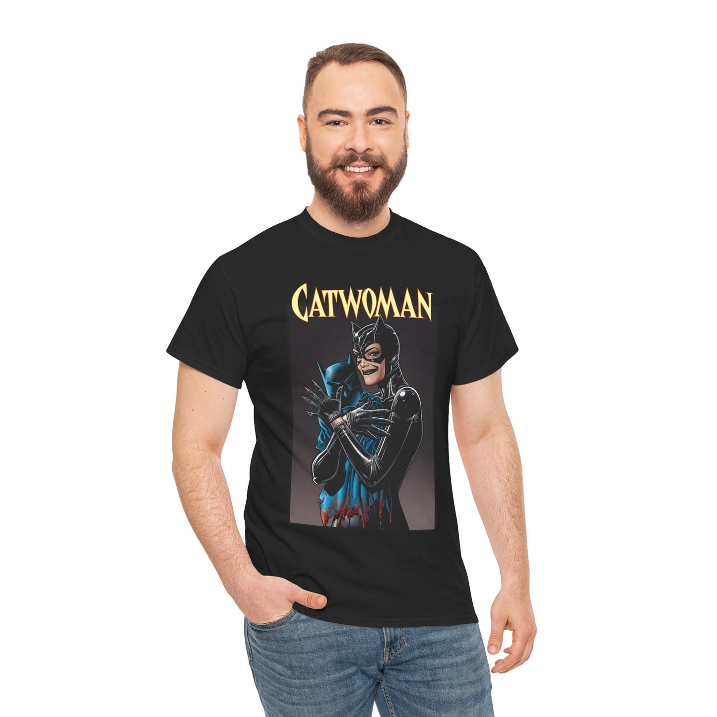 Catwoman T-Shirt - Brian Bolland Art - Batman Foe, Friend, Lover - Gotham City - Selina Kyle, Master Thief - DC Comics