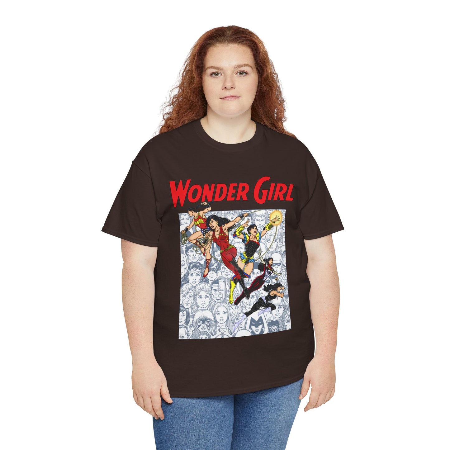 Wonder Girl T-Shirt - George Perez Art - Donna Troy, Troia - The New Teen Titans - DC Comics - Wonder Woman's Sister