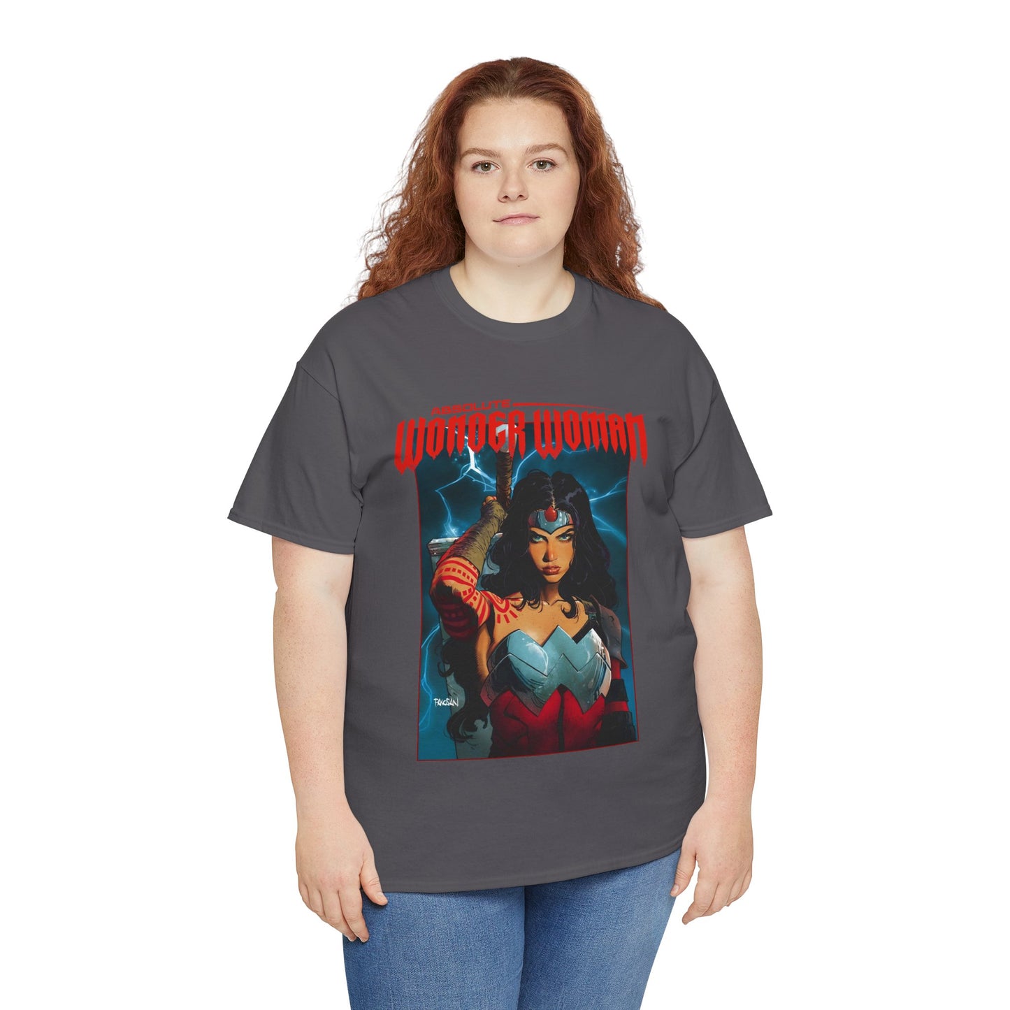Absolute Wonder Woman T-Shirt - Dan Panosian Art - DC Comics All-In Variant Cover - Raised in Hell by Circe